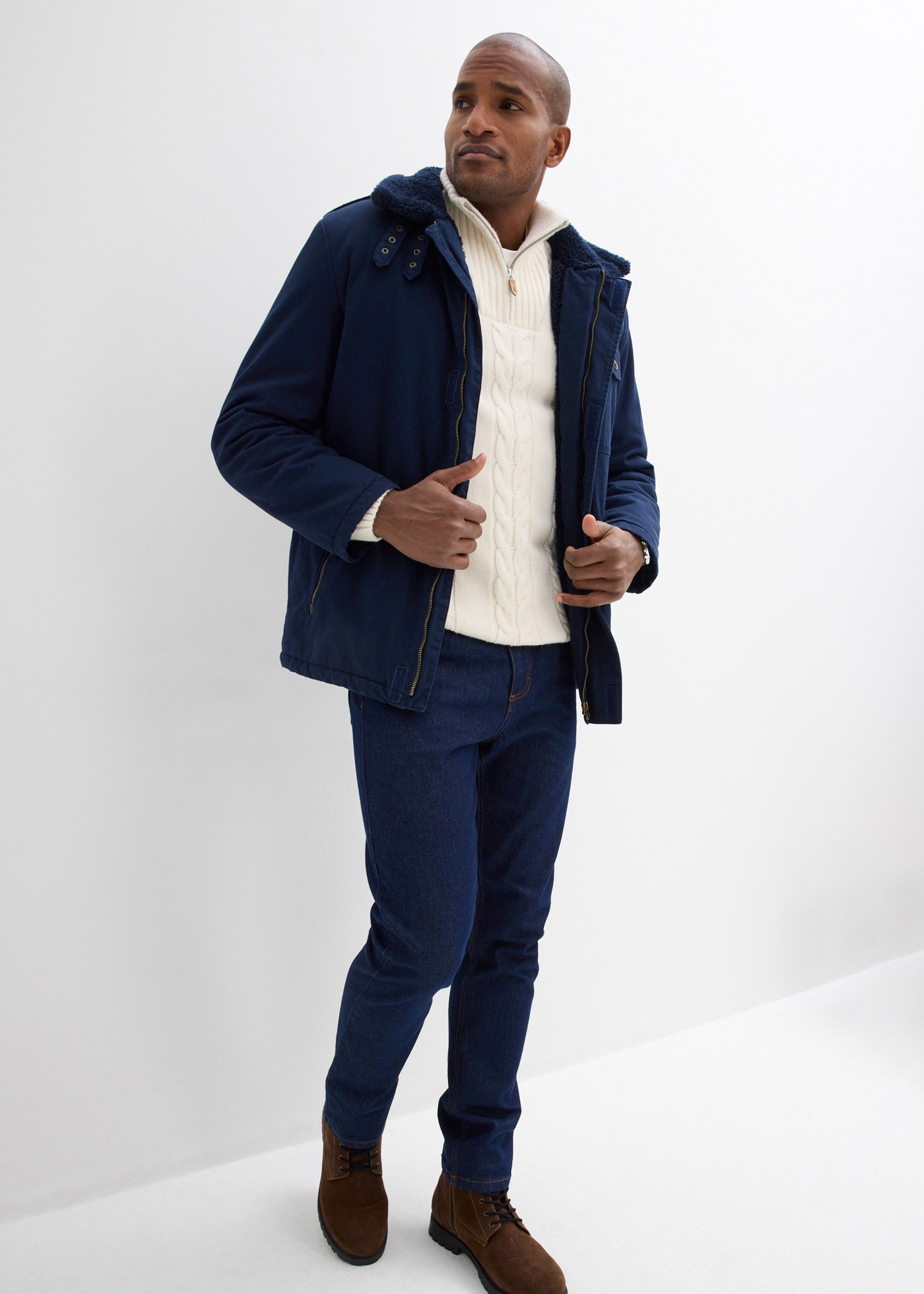 bonprix Jeans droit 5-Pocket Form, straight leg