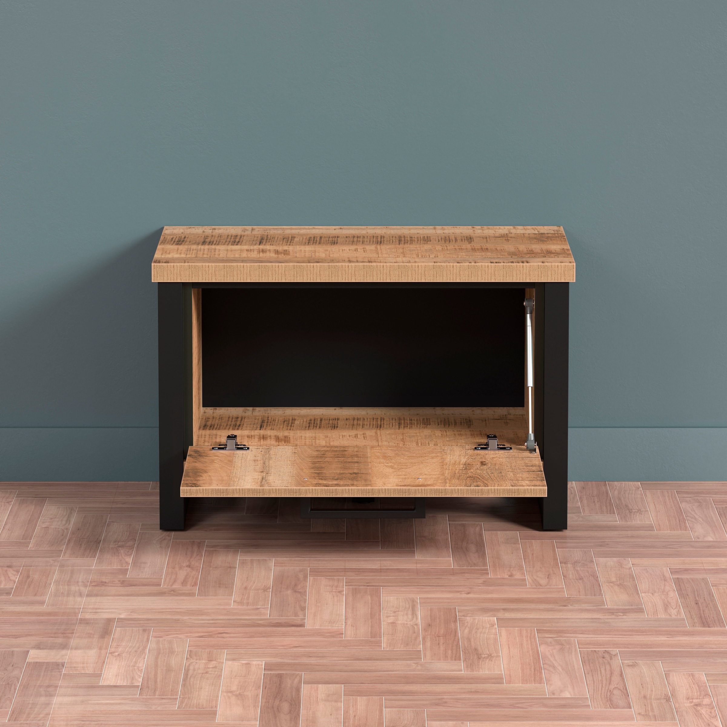 Home affaire Sitzbank »Elda« 1 Stk. tlg. Sitzbank mit 1 Gasdruckdämpfer Klappe – (B/T/H) 73/39/47 cm