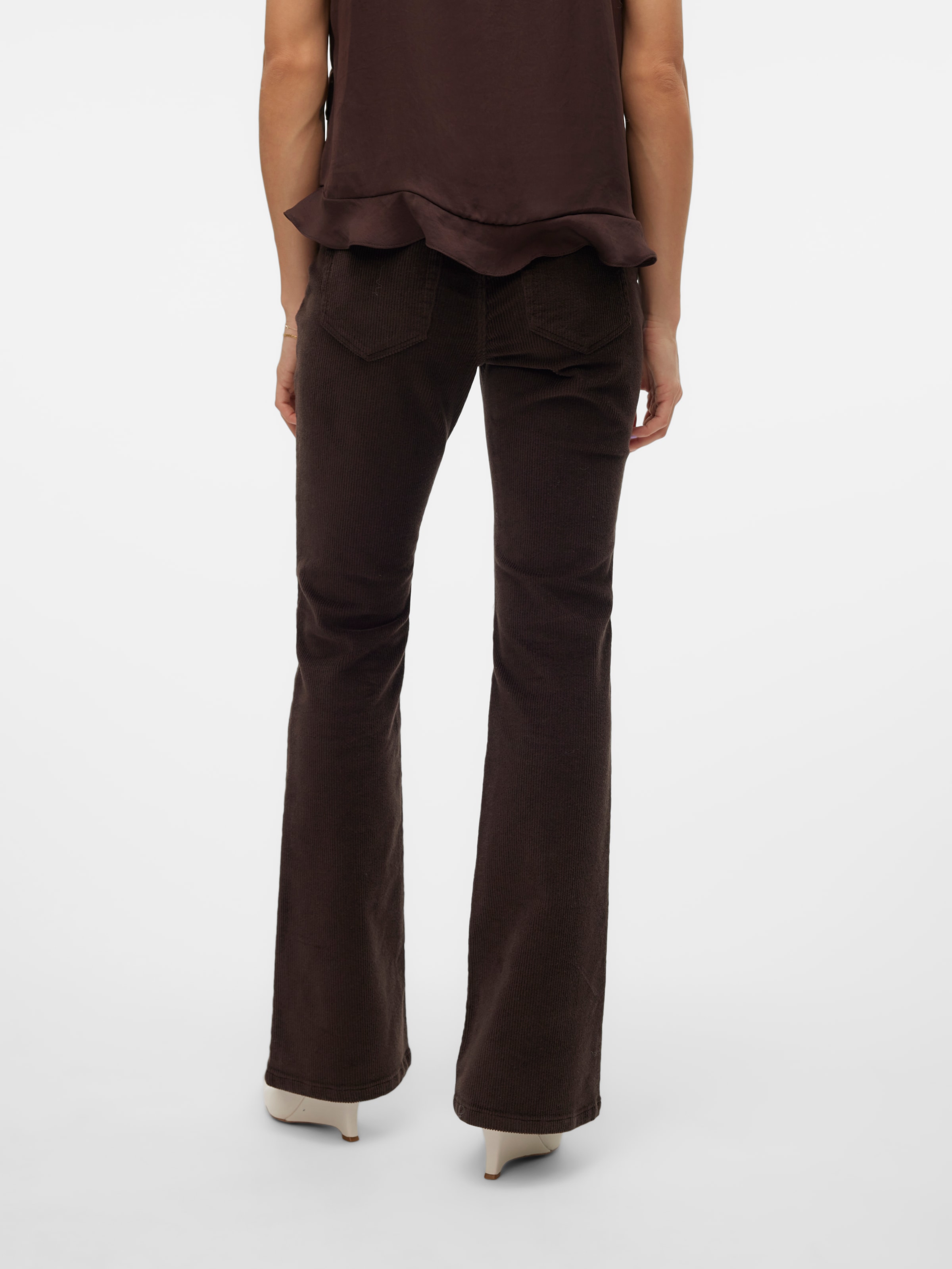 Vero Moda Cordhose »VMFLASH MR FLARED CORDUROY PANTS NOOS«  Baumwollmischung