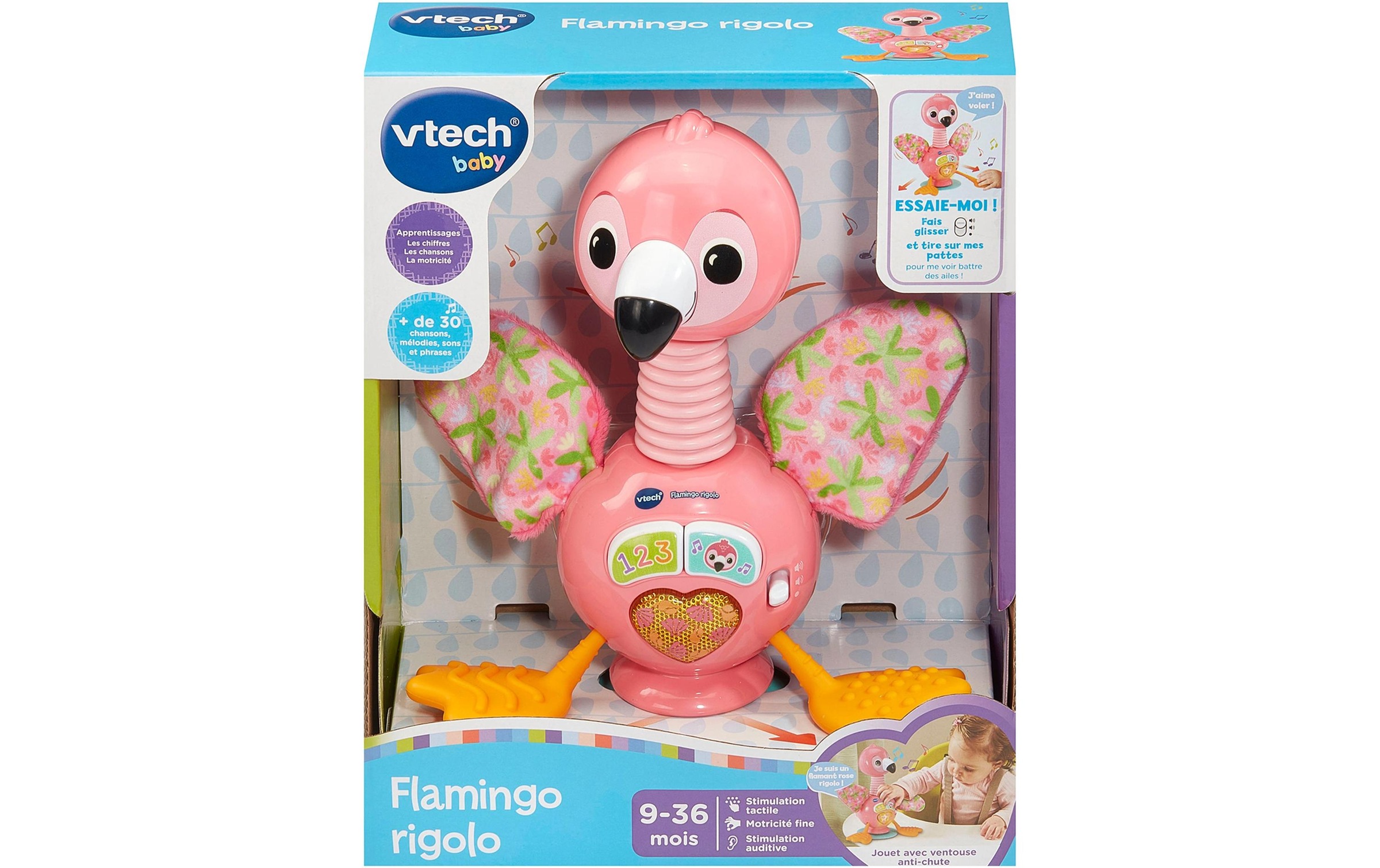 Vtech® Lernspielzeug »Beschäftigungsspielzeug Flamingo rigolo -FR-«