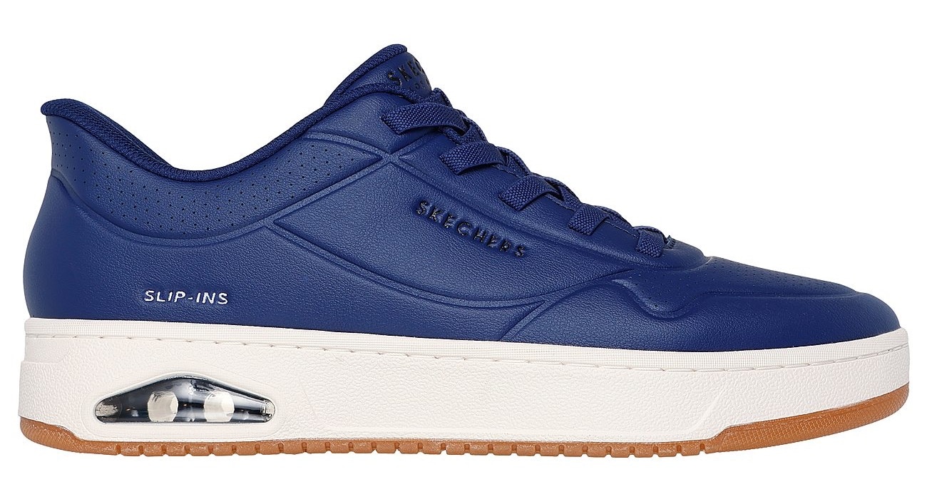 Skechers Slip-On Sneaker »UNO CTL-UNO DURABUCK SLIP IN«  Retro Sneaker, Slipper mit Luftkissendämpfung