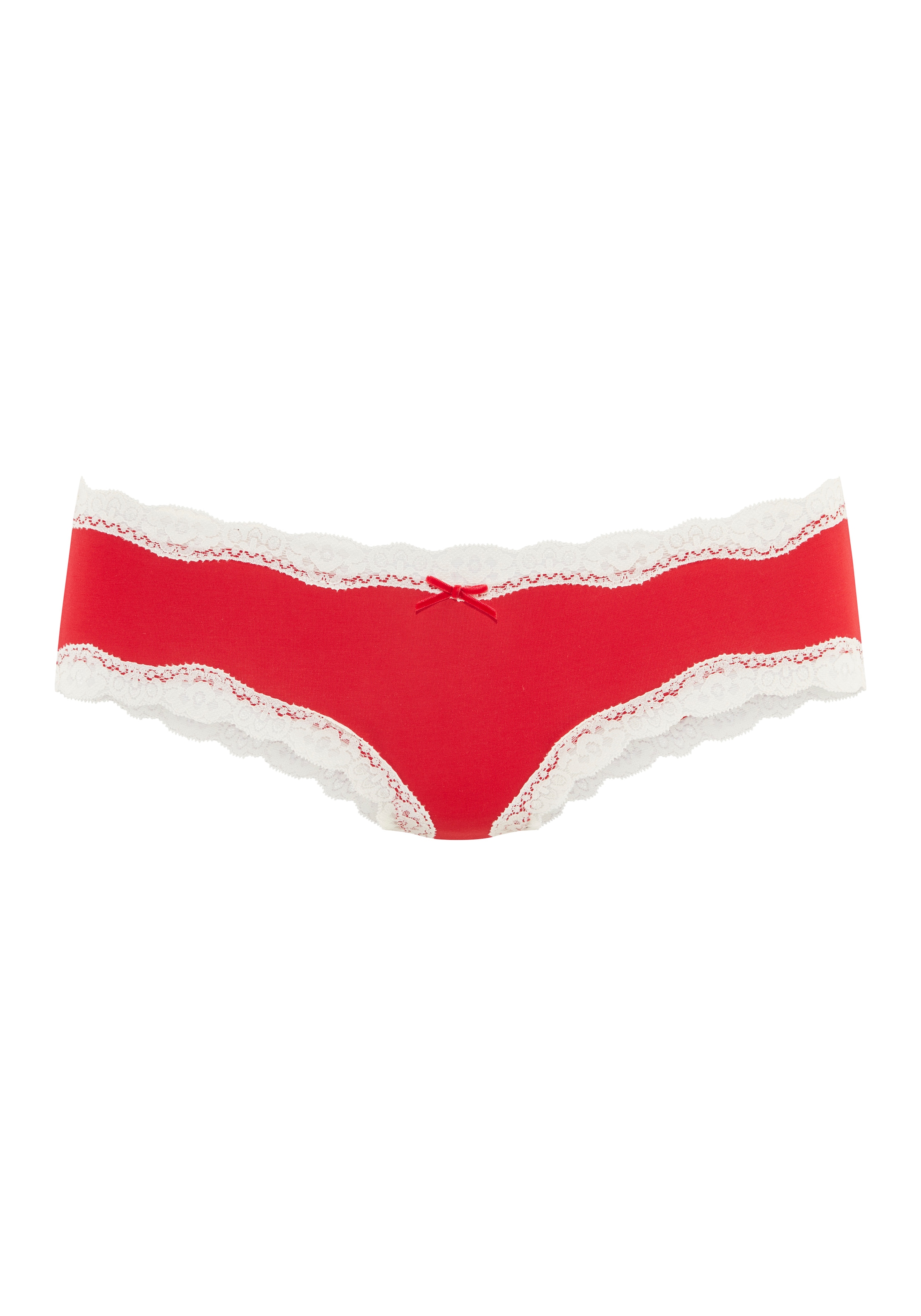LASCANA Hipster pack de 2,  avec fine dentelle et imprimés de Noël
