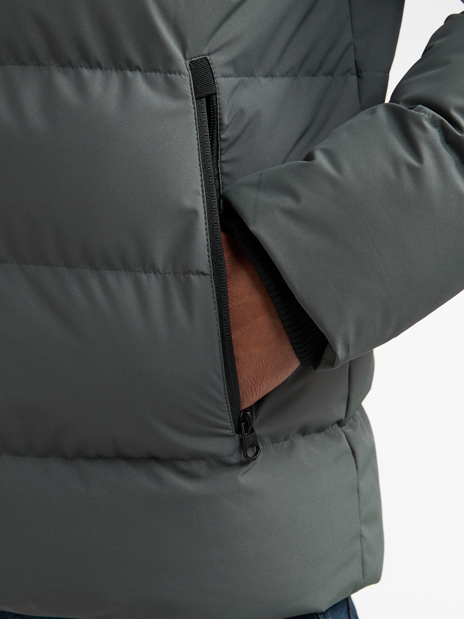 Petrol Industries Outdoorjacke mit Kapuze mit Kapuze, mit hohem Stehkragen
