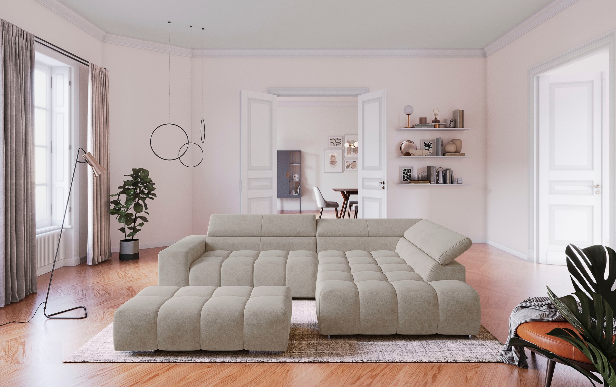 COTTA Ecksofa »Orion L-Form«