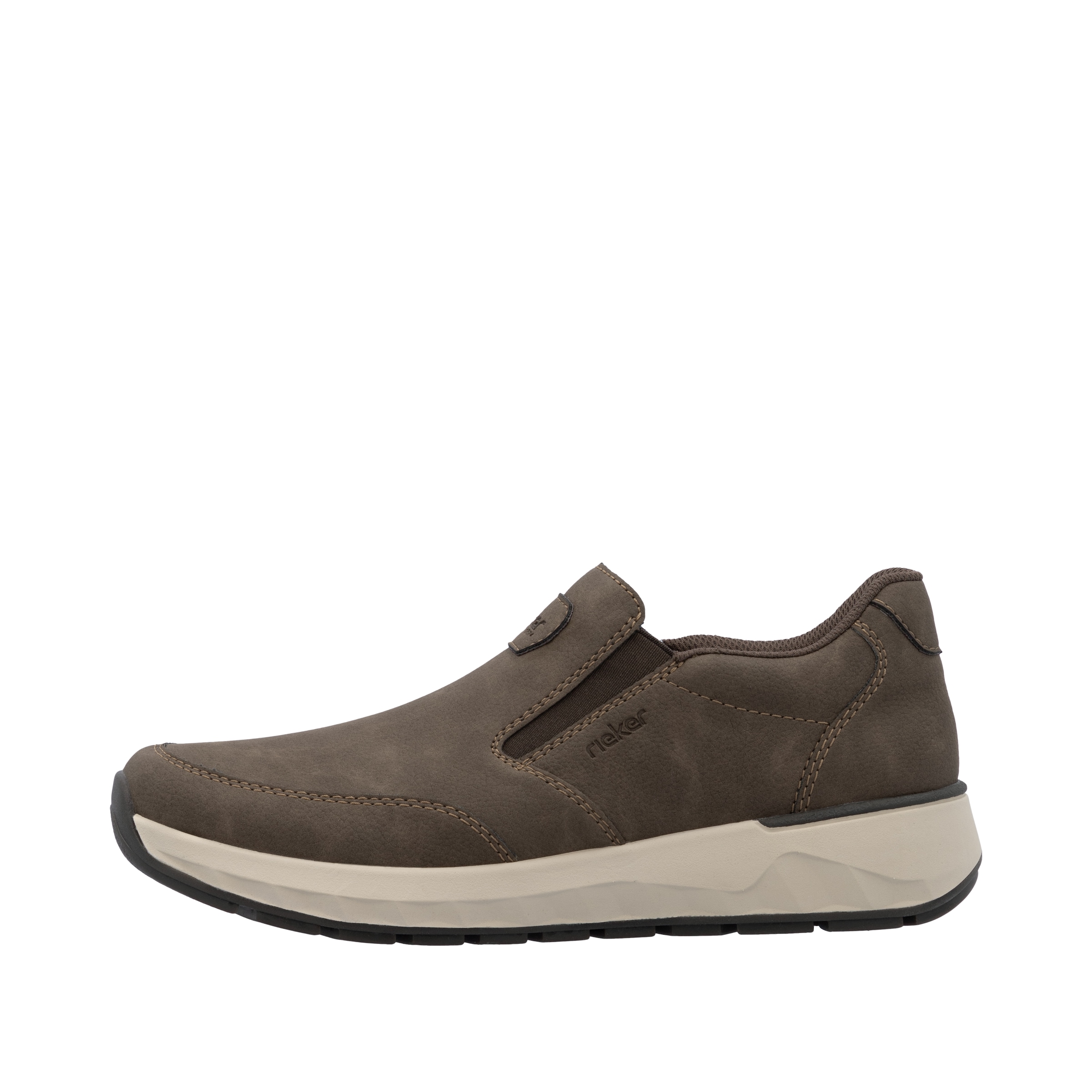 Rieker Slipper  chaussure à enfiler, demi-bottine, sneaker slip-on avec coutures décoratives