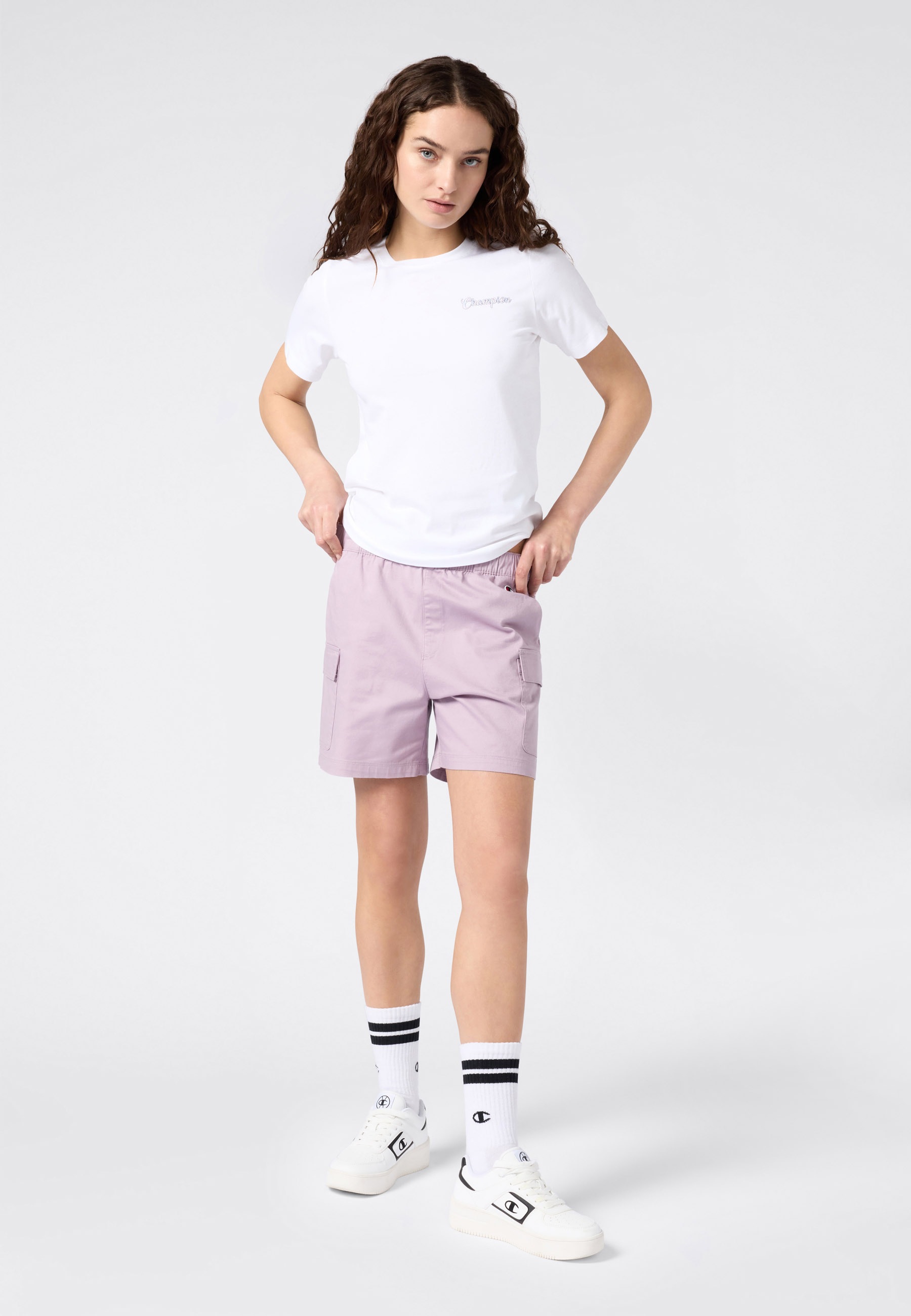 Champion T-shirt »Graphic Crewneck T-Shirt« sportlicher Stil, aus Baumwolle, für Erwachsene