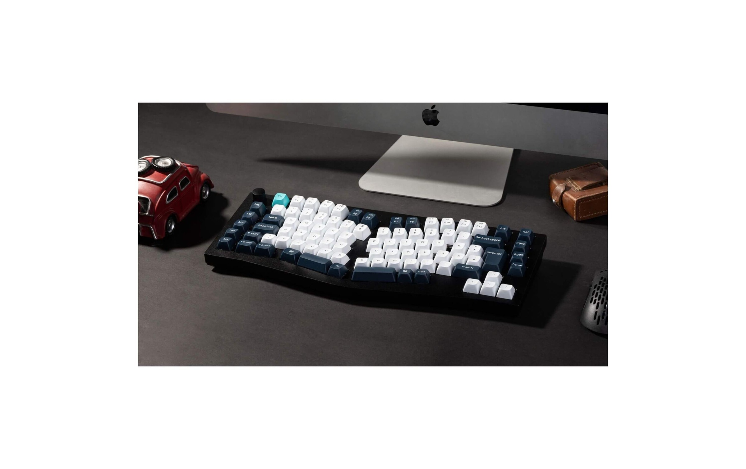   Clavier de jeu »Keychron Q10 Max Black QMK Red Switch« ()