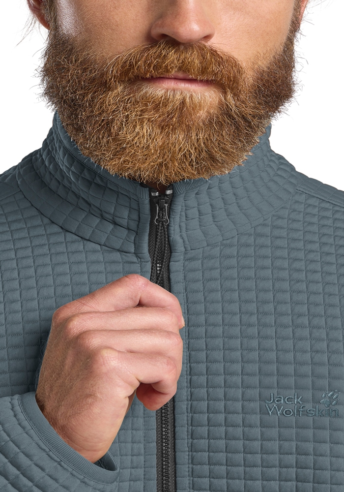 Jack Wolfskin Fleecejacke »MOGARI FZ M« leicht, als Aussenschicht, für Sommerabende und Übergangszeit, wärmend