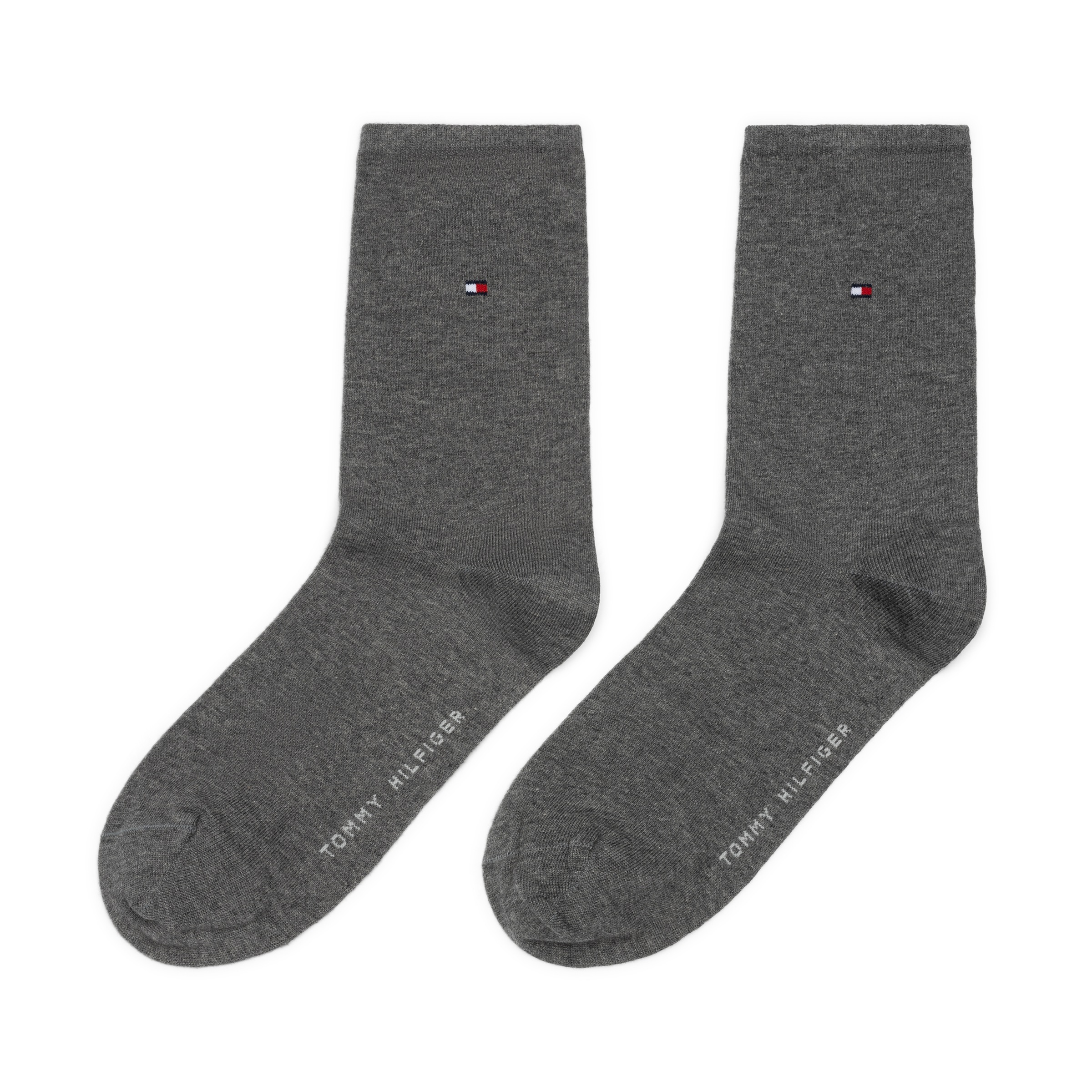 Tommy Hilfiger Chaussettes »TH WOMEN SOCK CASUAL 2P« 2 Paar, 2 cuis tlg. mit flacher Zehennaht