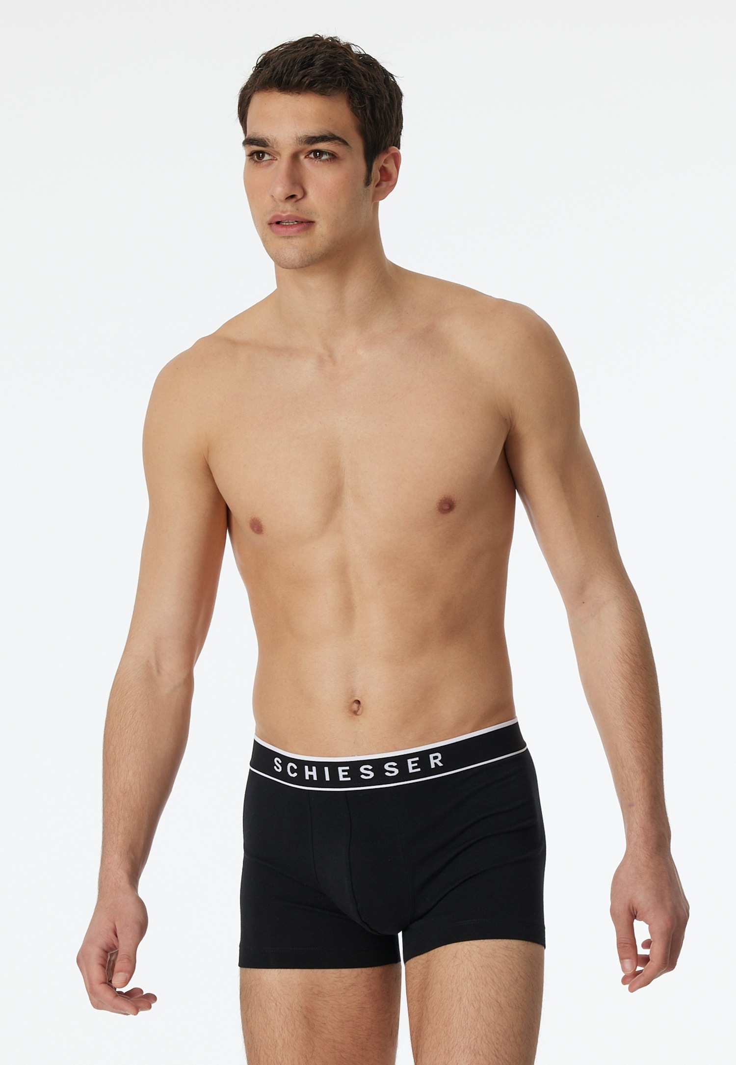 Schiesser Boxershorts »95/5 Multipacks« 5er Pack,  Baumwollmischung, ohne Eingriff, elastischer Bund