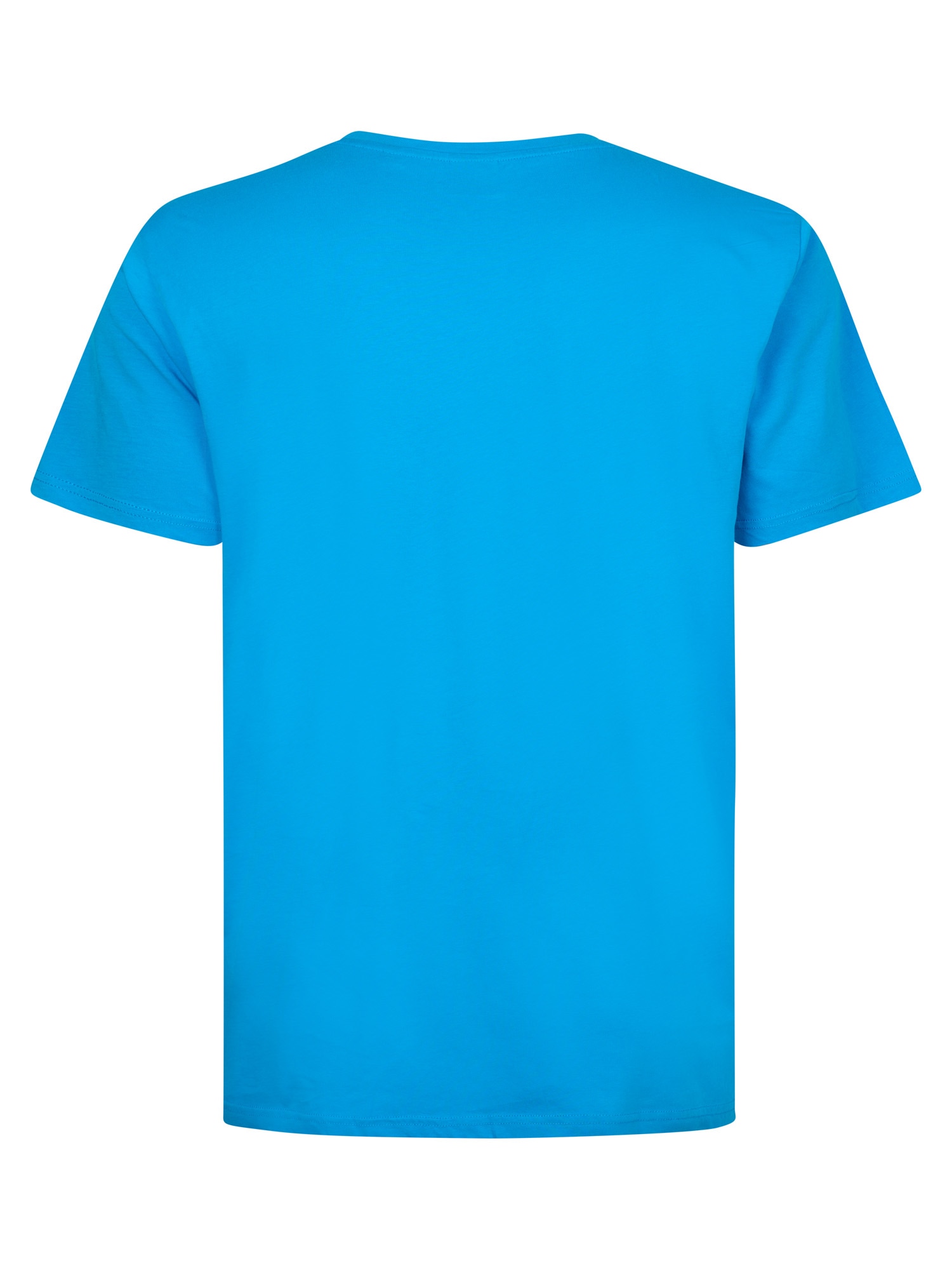 Petrol Industries Shirt à col rond mit Logo Stickerei