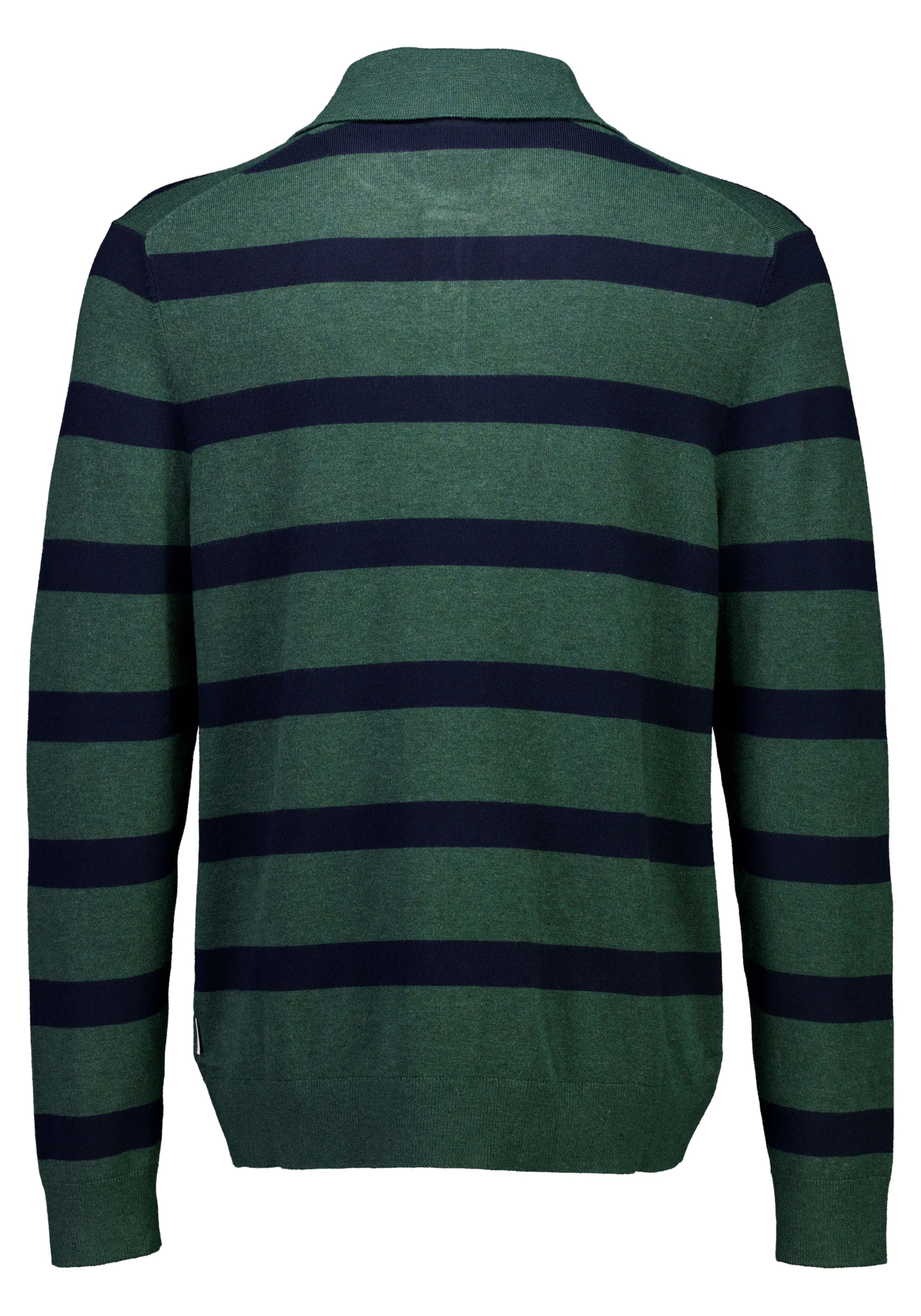 LINDBERGH Polokragenpullover in Streifen-Optik / Viskose