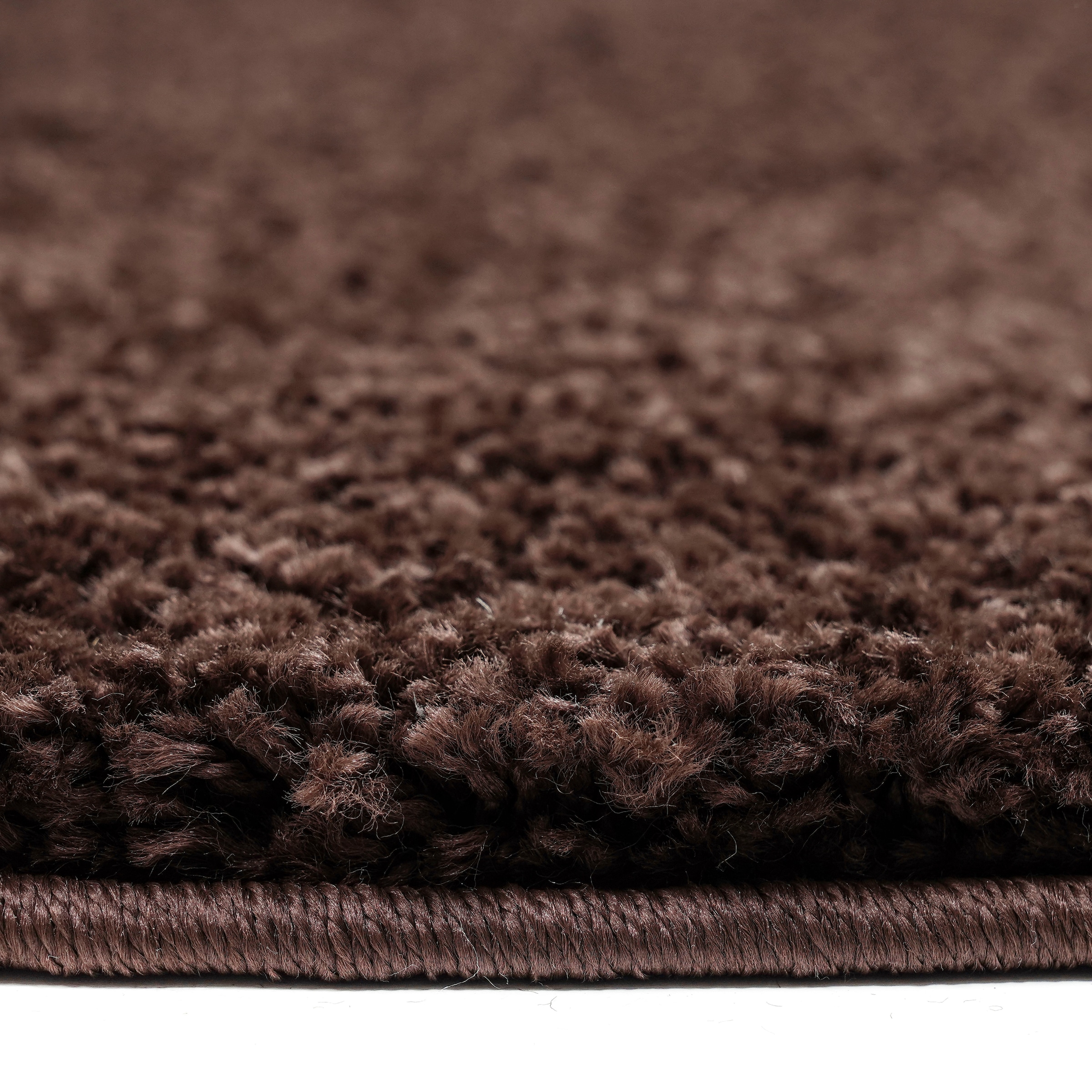 my home Teppich »Shaggy 30« rund 30 mm Höhe Teppich in Uni-Farben, besonders weich und kuschelig