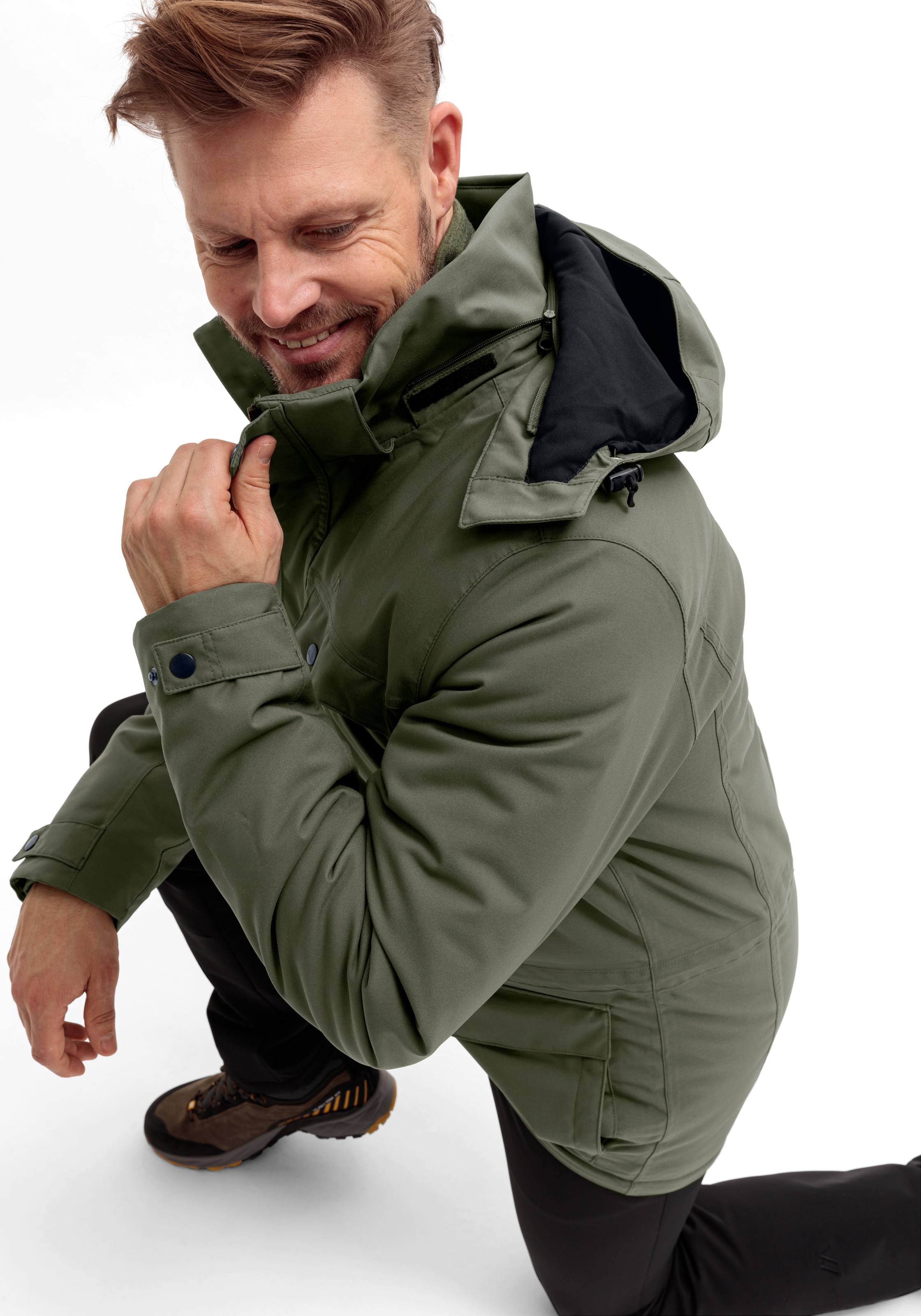 Maier Sports Funktionsjacke »Knuth« Herren Outdoorjacke, wind/wasserdichte Jacke, mTHERM Isolation