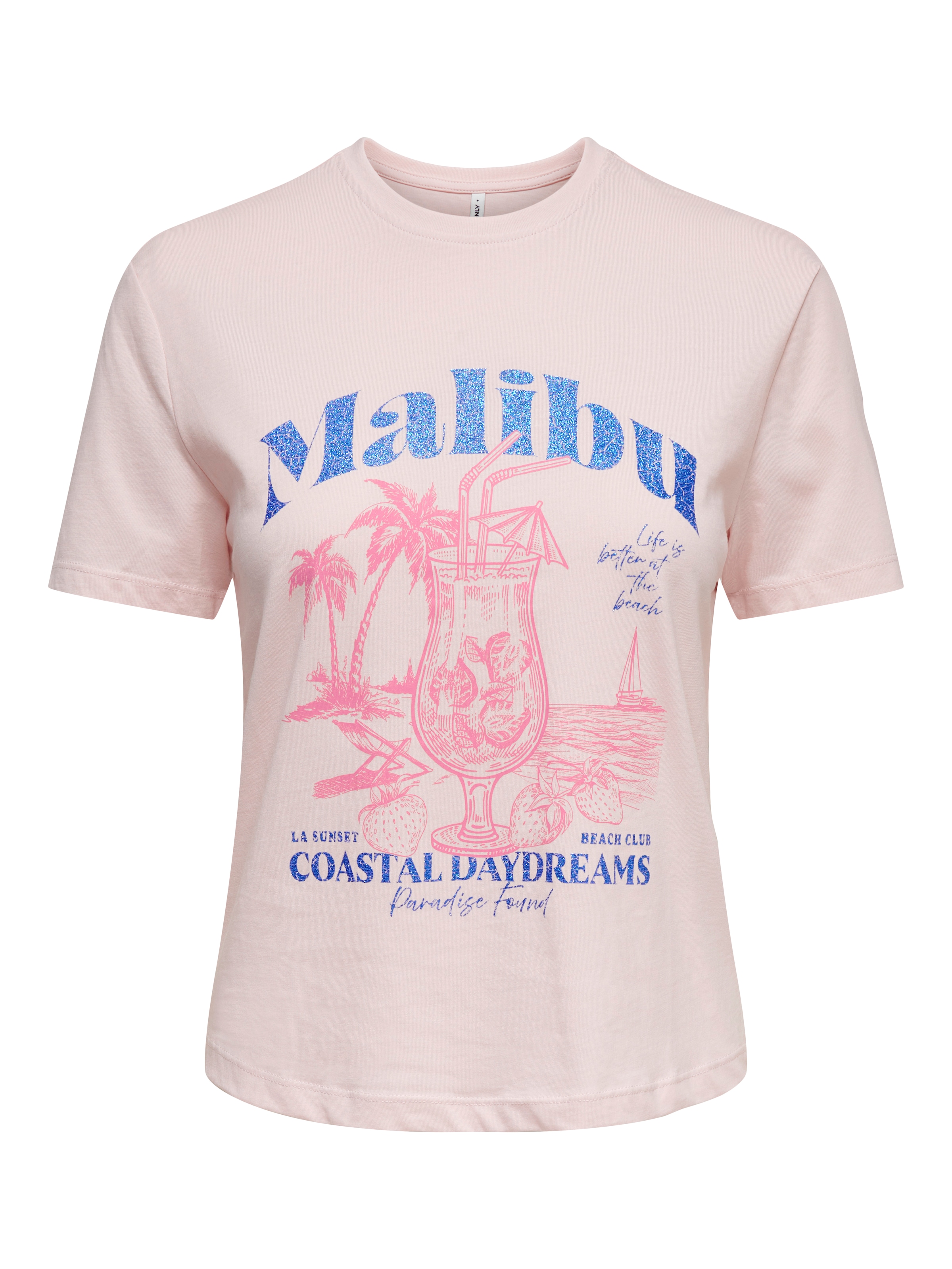 ONLY T-shirt à manches courtes »ONLDINA S/S CLUB TOP BOX JRS« coton, coupe régulière, col rond