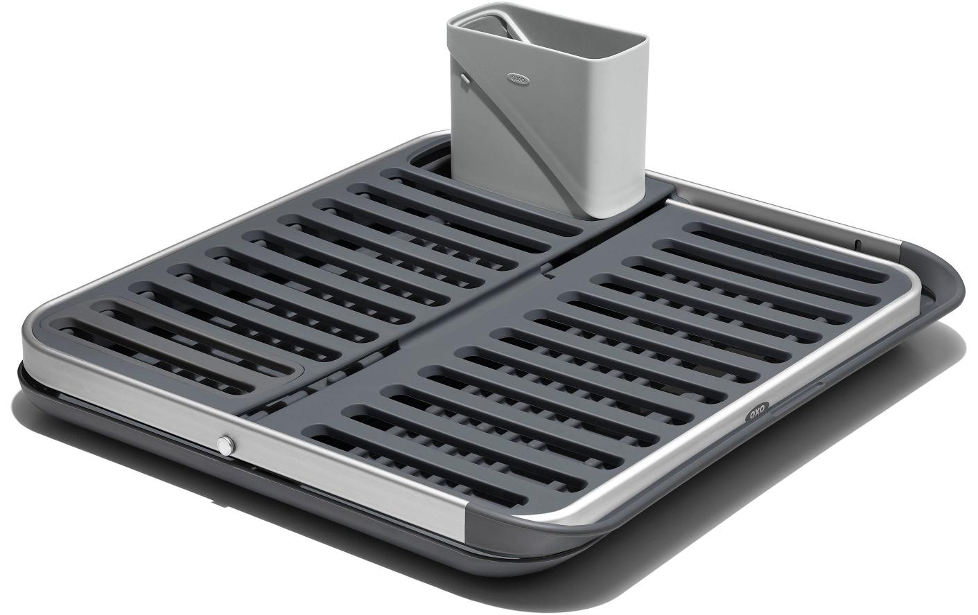 OXO Good Grips Geschirrständer einklappbar, aus Aluminium