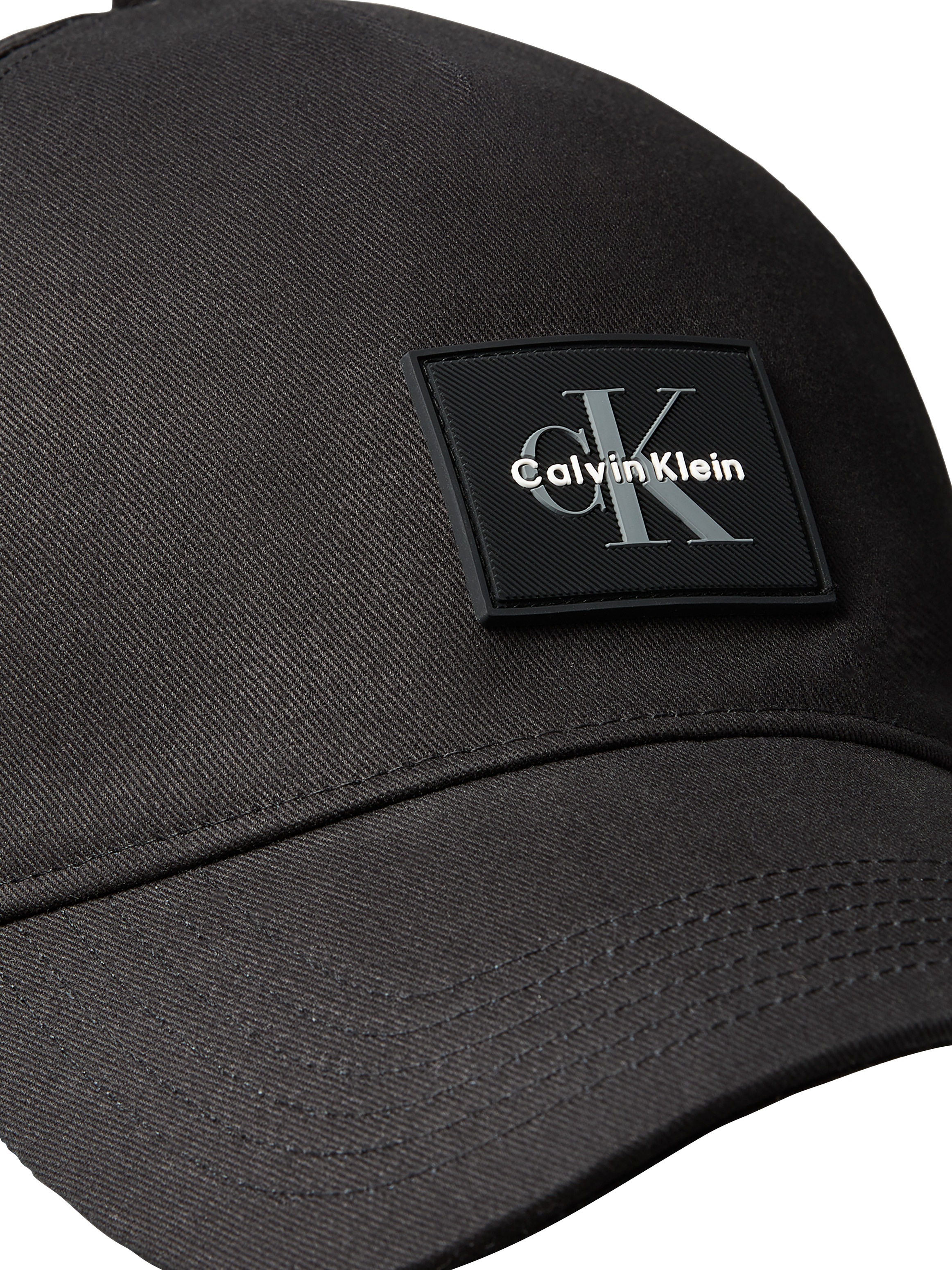 Calvin Klein Casquette de baseball »MONOLOGO RUBBER PATCH BB CAP« Coupe régulière et taille ajustable
