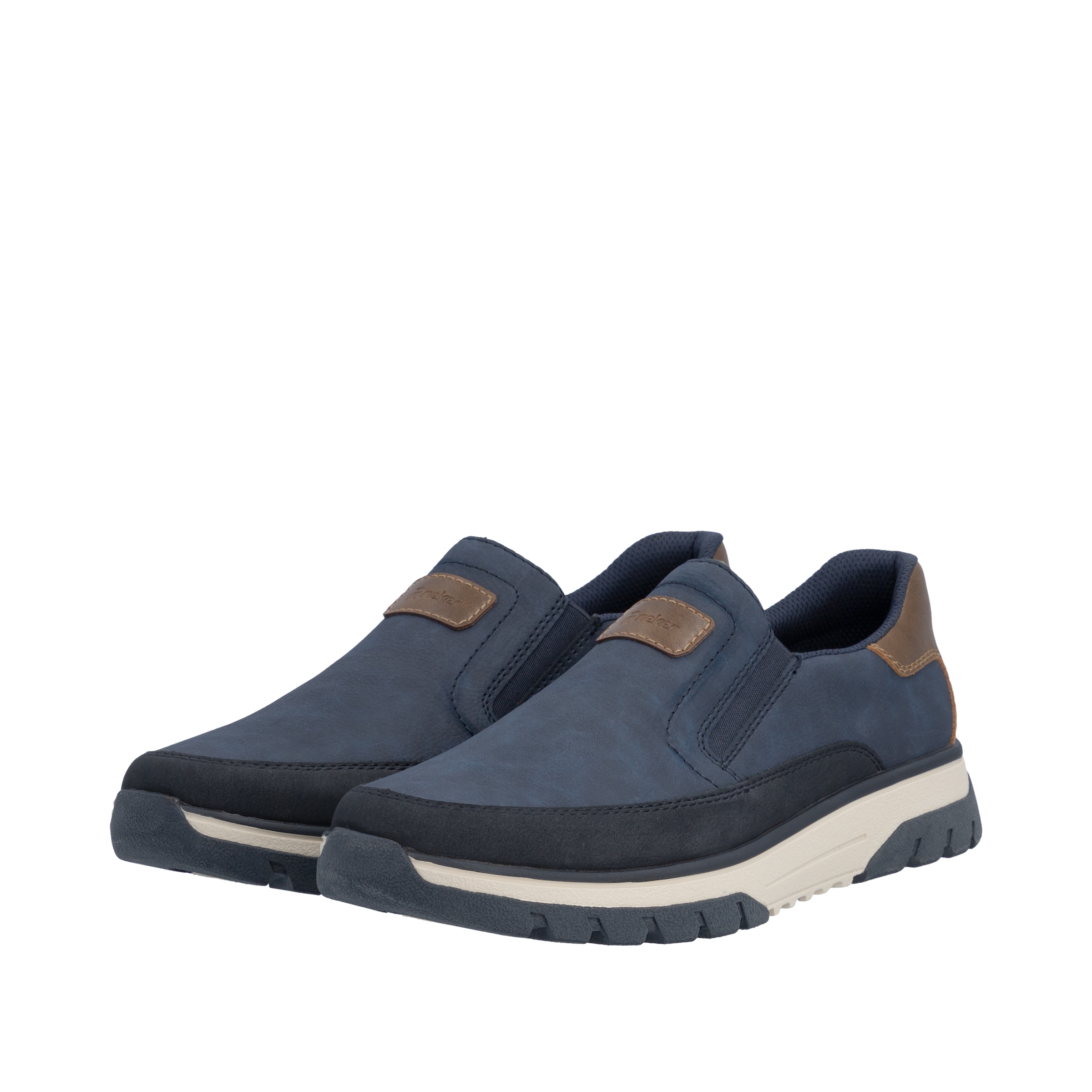 Rieker Baskets slip-on  mocassin, chaussure à enfiler, chaussure basse avec semelle intérieure douce MemoSoft