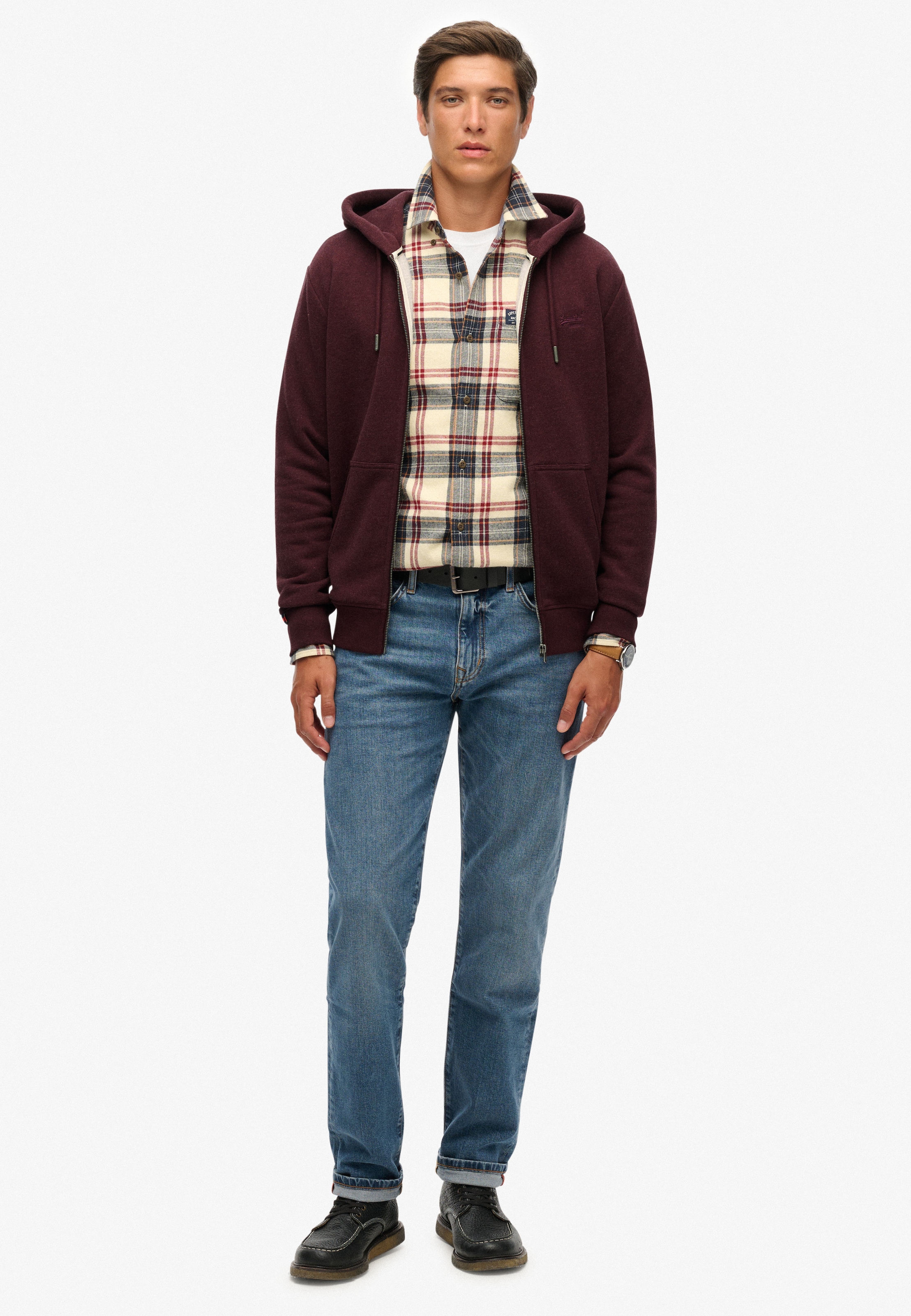 Superdry Sweat à capuche »ESSENTIAL LOGO ZIP HOODIE HB«