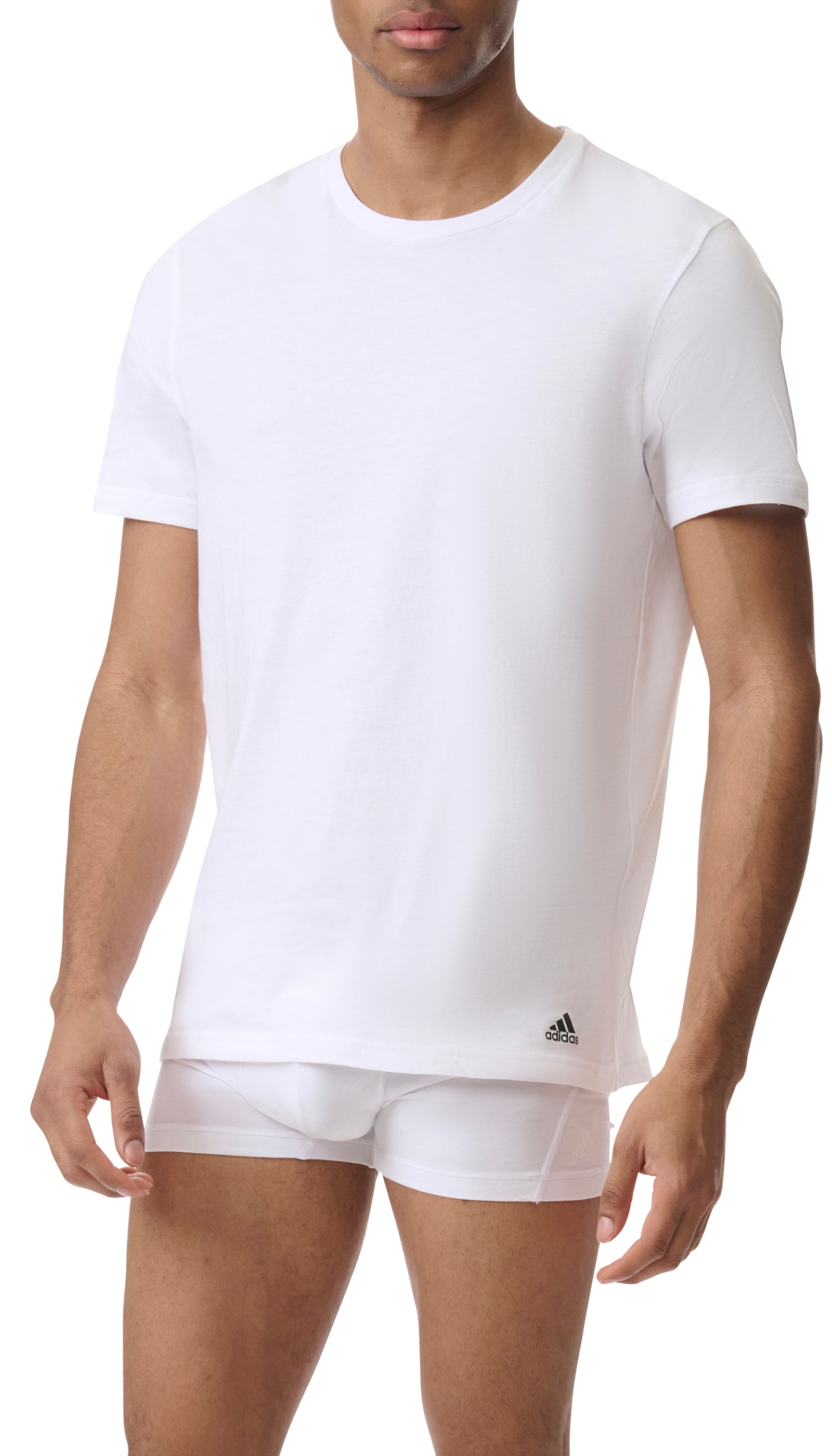 adidas Sportswear T-Shirt »Active Flex Cotton« 3er-Pack,  Rundhalsausschnitt, Kurzarm, Regular Fit, Multipack