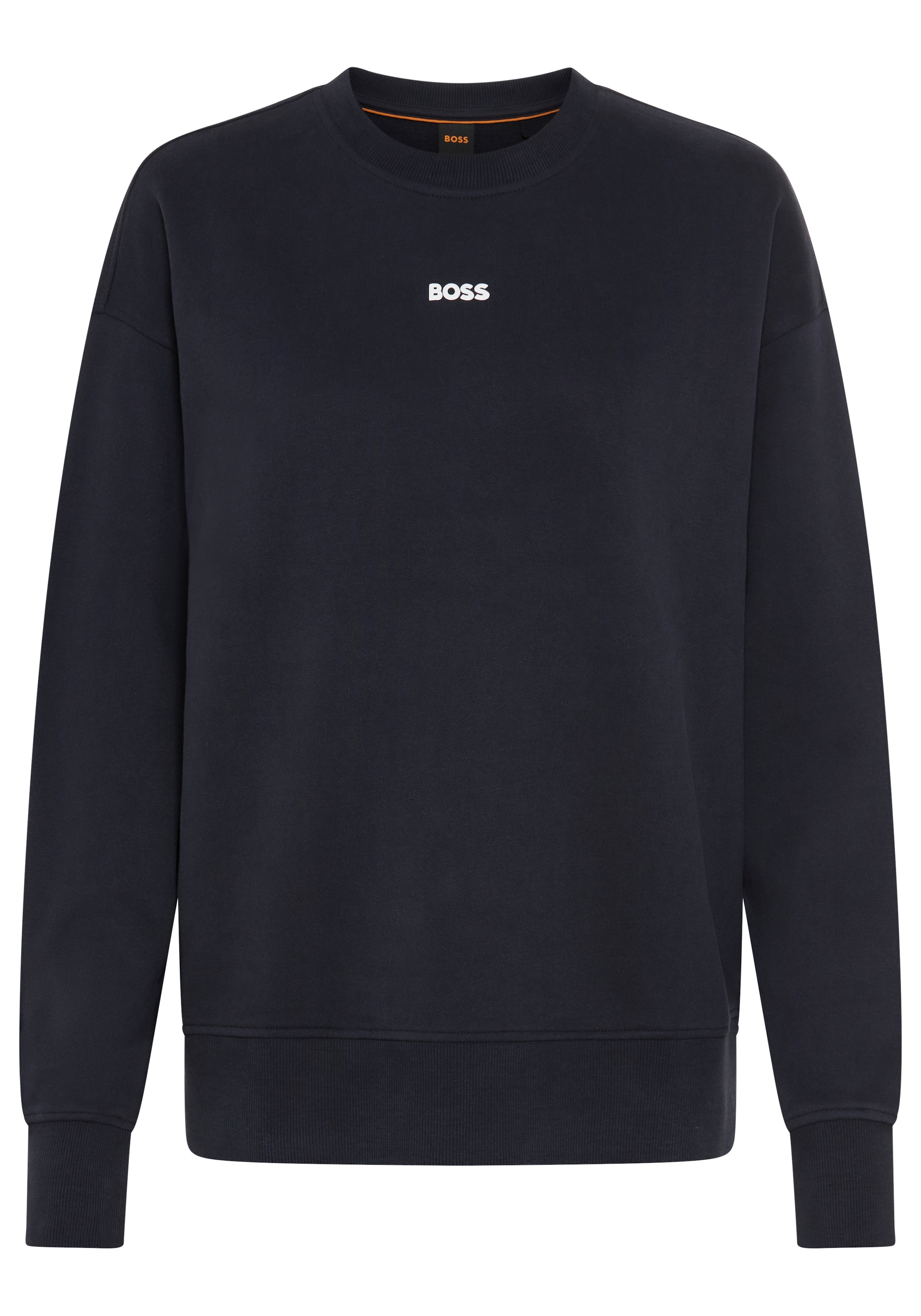 BOSS ORANGE Sweatshirt »Eteia Premium Damenmode«, oversized, Rundhals, mit BOSS Logo
