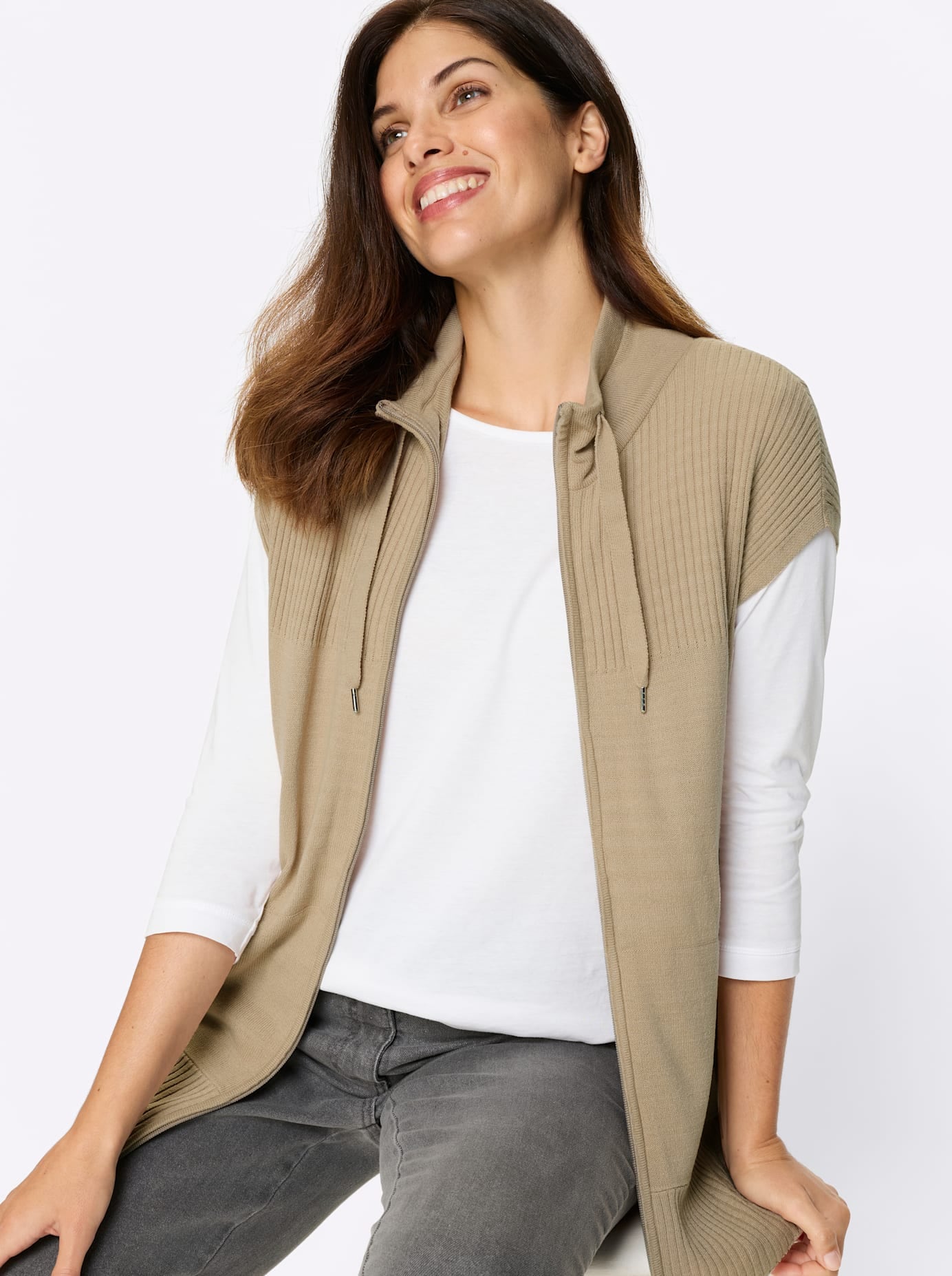 Classic Basics Gilet tricoté