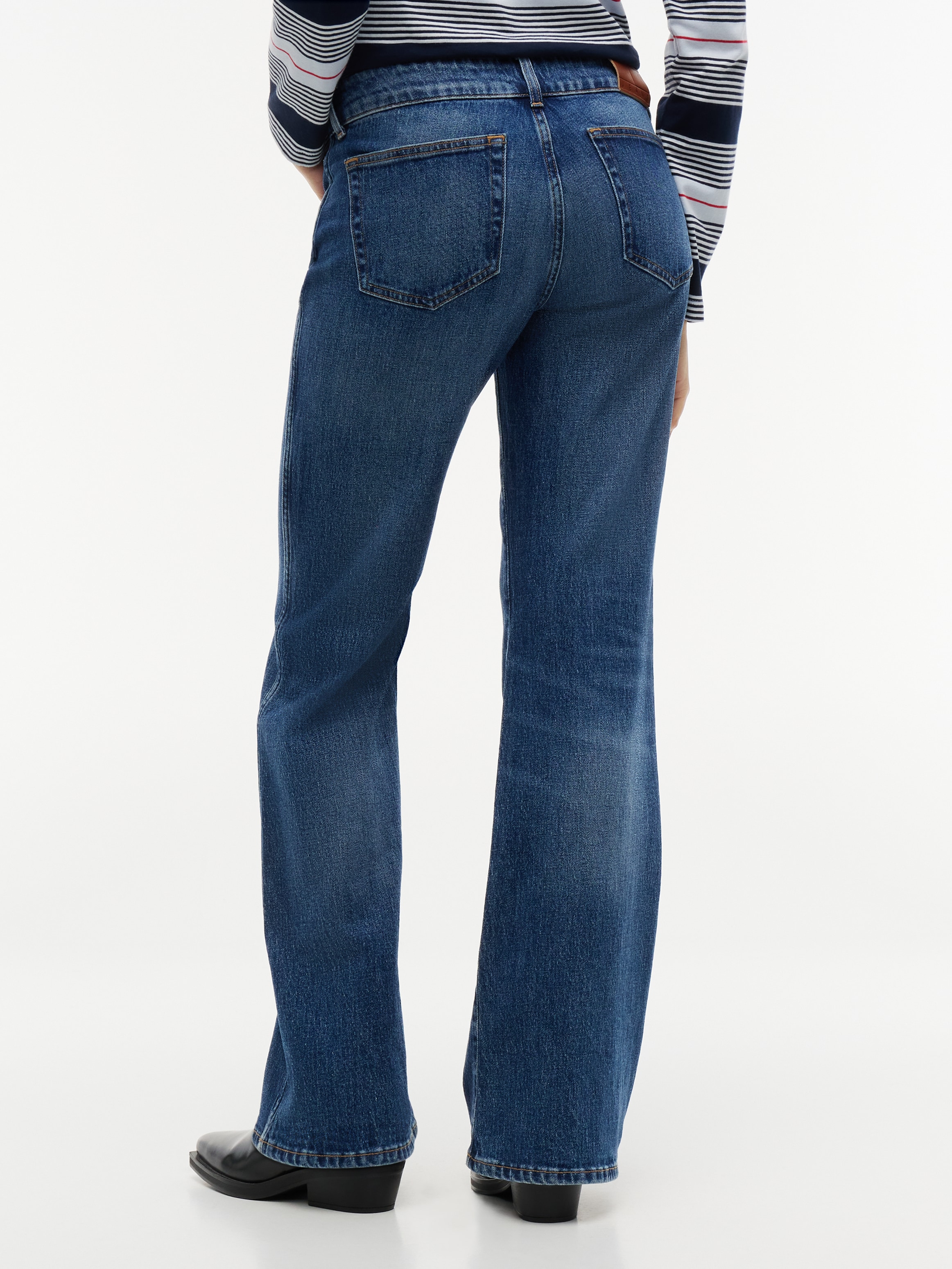 Tommy Jeans Bootcut-Jeans »SIA LOW RISE BOOTCUT BJ0155« Baumwollmischung