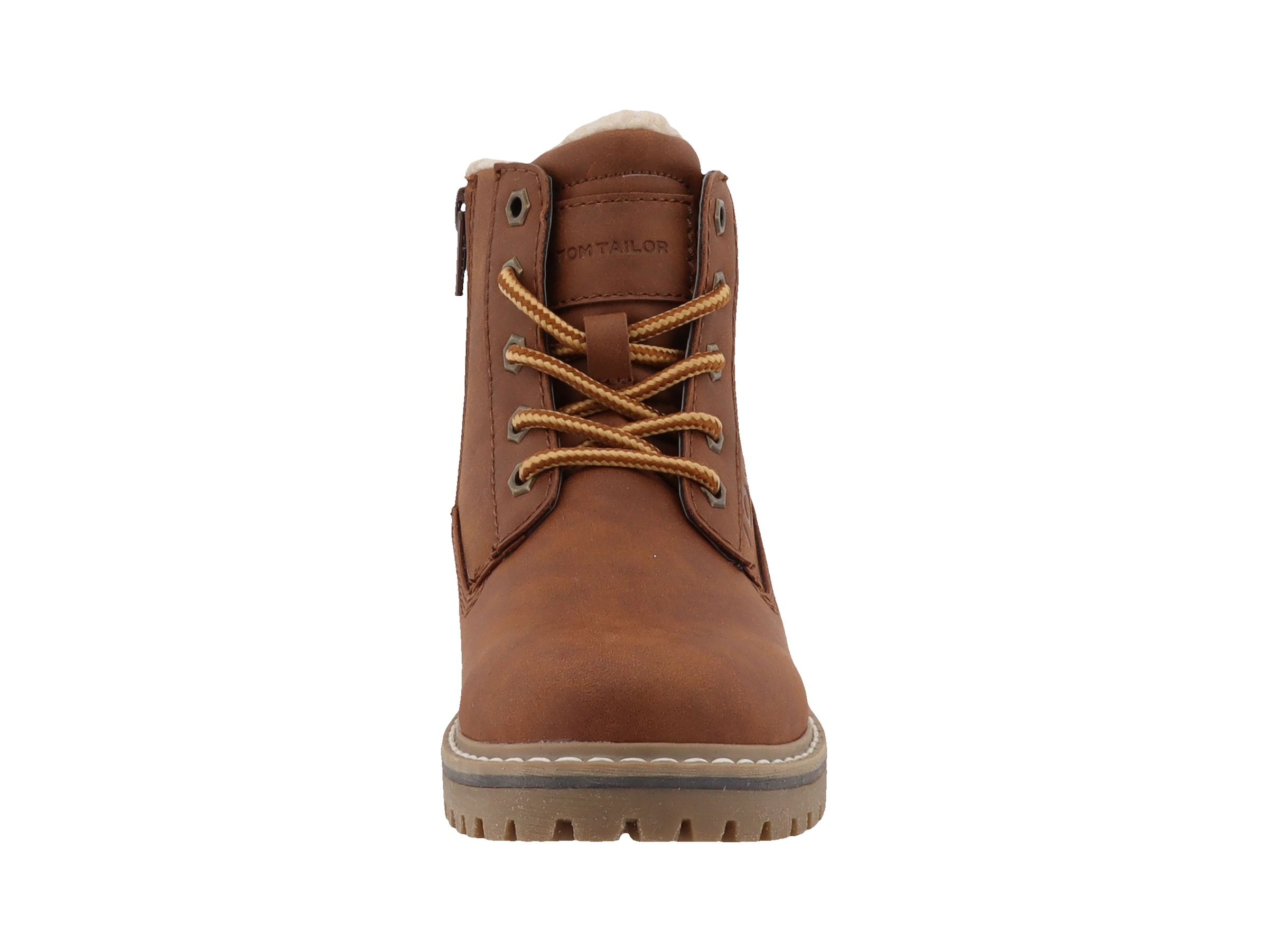 TOM TAILOR Bottes d'hiver  avec bord en mouton rembourré doux