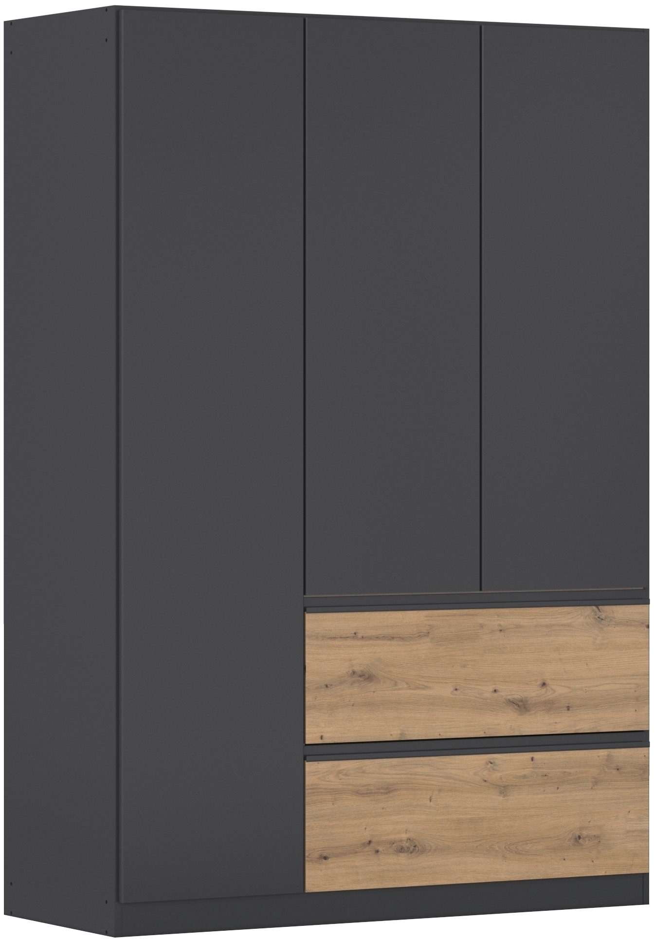 rauch 1100000002199 »Kleiderschrank Schrank Garderobe Wäscheschrank Schlafzimmer JOEL« in 3 verschiedenen Ausstattungen BASIC/CLASSIC/PREMIUM,  mit zwei Schubladen, mit Push-to-Open Funktion MADE IN GERMANY