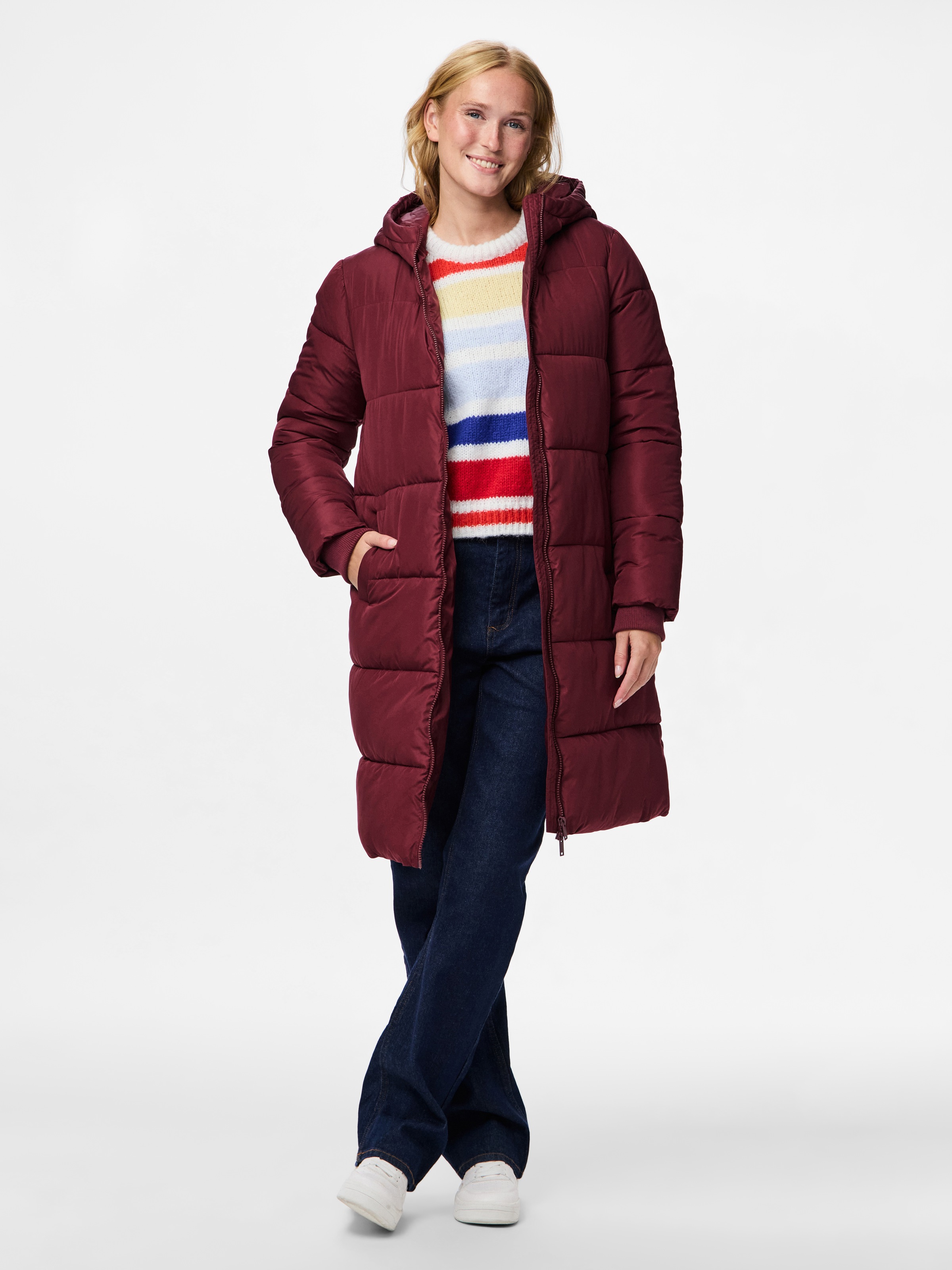 pieces Manteau matelassé »PCBEE NEW LONG PUFFER JACKET NOOS BC«
