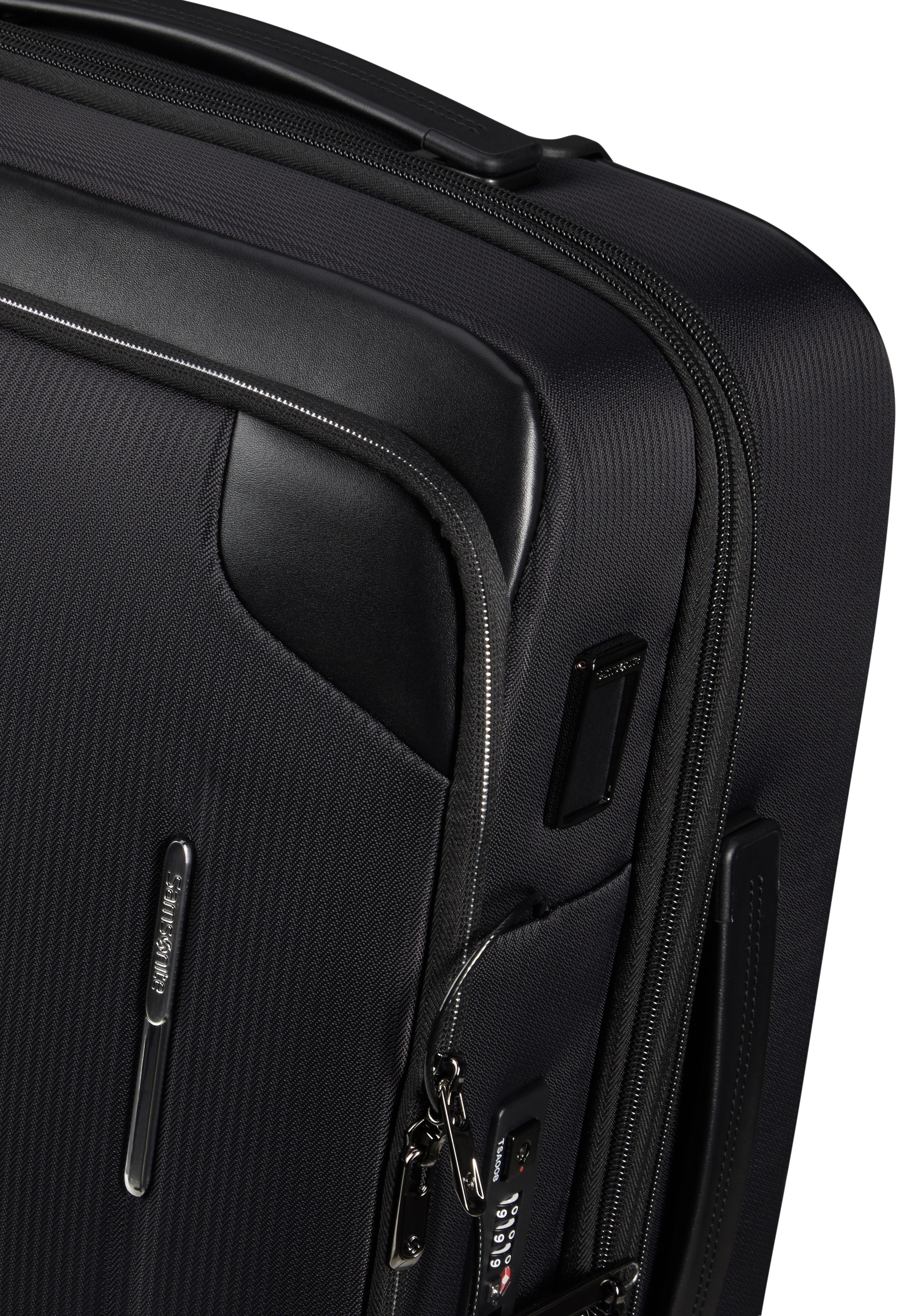 Samsonite Trolley à bagages souples »SPLENDIX, verschiedene Grössen« 42 litre 4 Rollen extension de volume, avec sangles de compression et compartiments à fermeture éclair