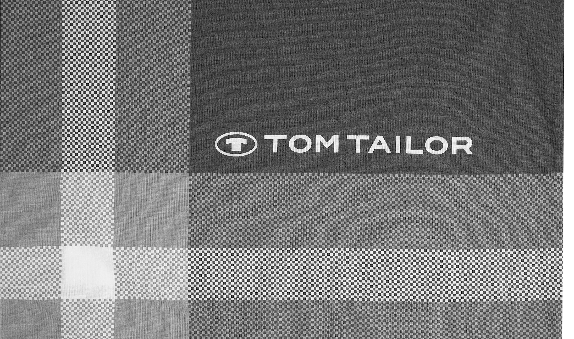 TOM TAILOR HOME Bettwäsche »Nick in Gr. 135x200 oder 155x220 cm« 3 tlg. mit Gratiszugabe Gästehandtuch