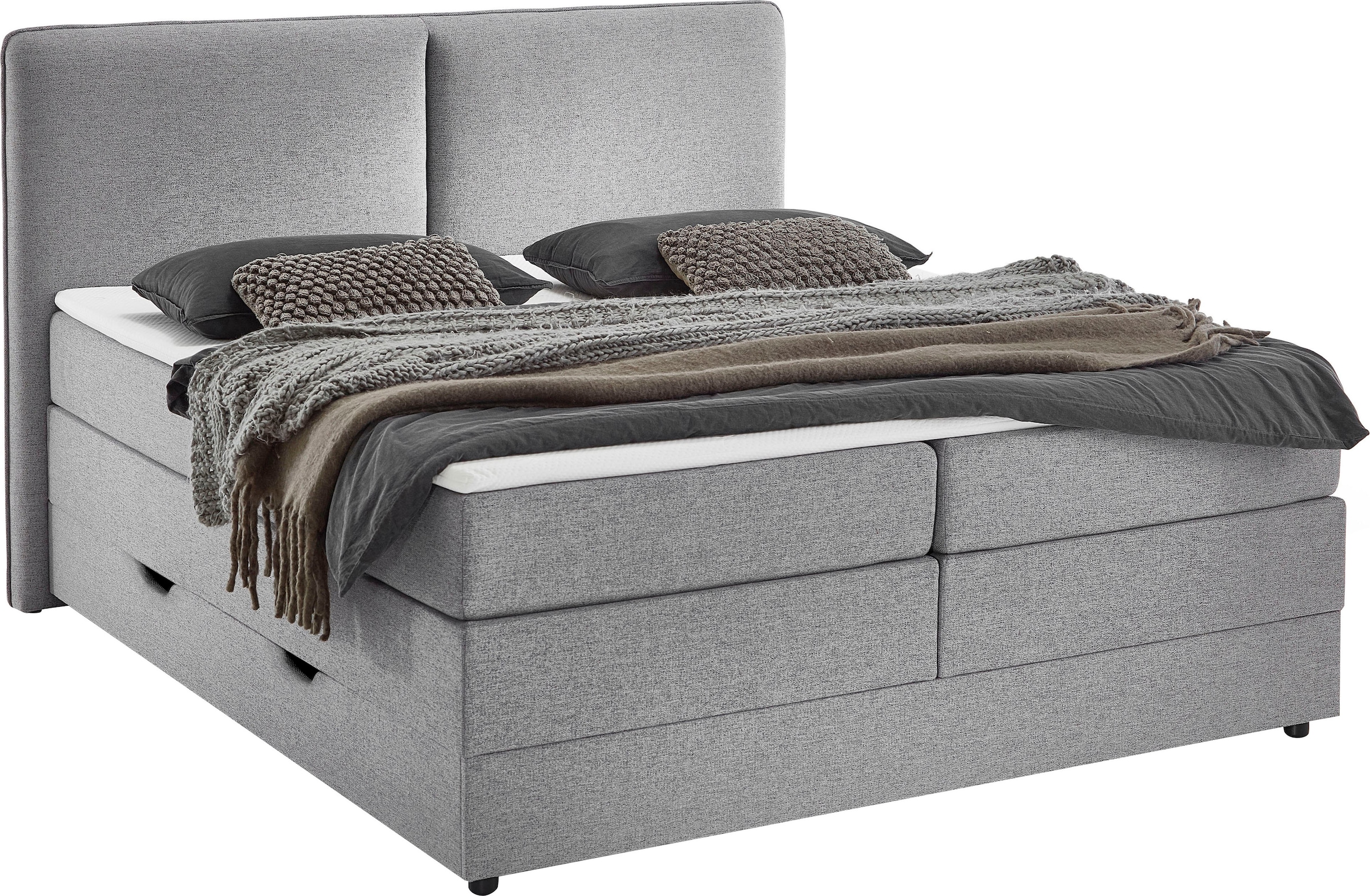 meise.möbel Boxbett »Columbia mit extra grossem Bettkasten« erhältlich in 180x200cm