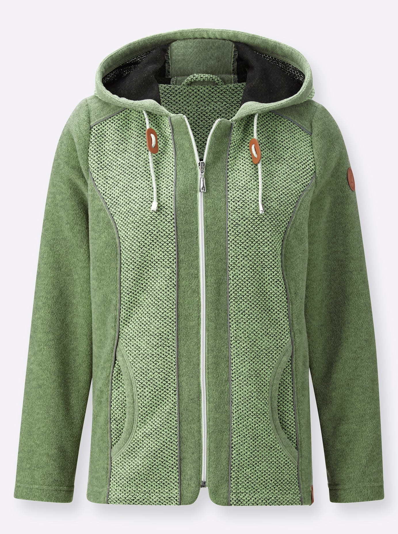 Casual Looks Veste à capuche en polaire