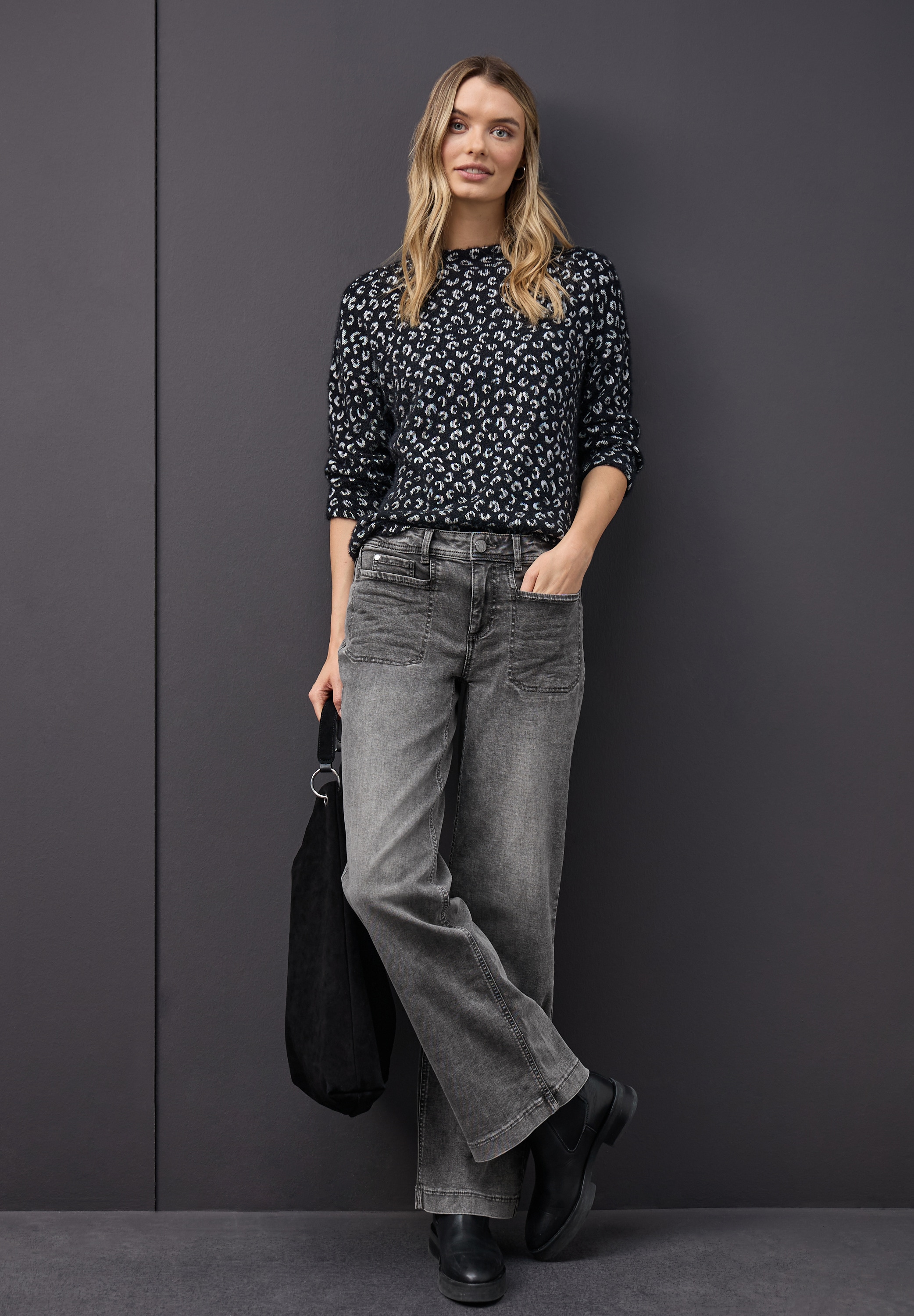 STREET ONE Jeans large in 5-Pocket-Form