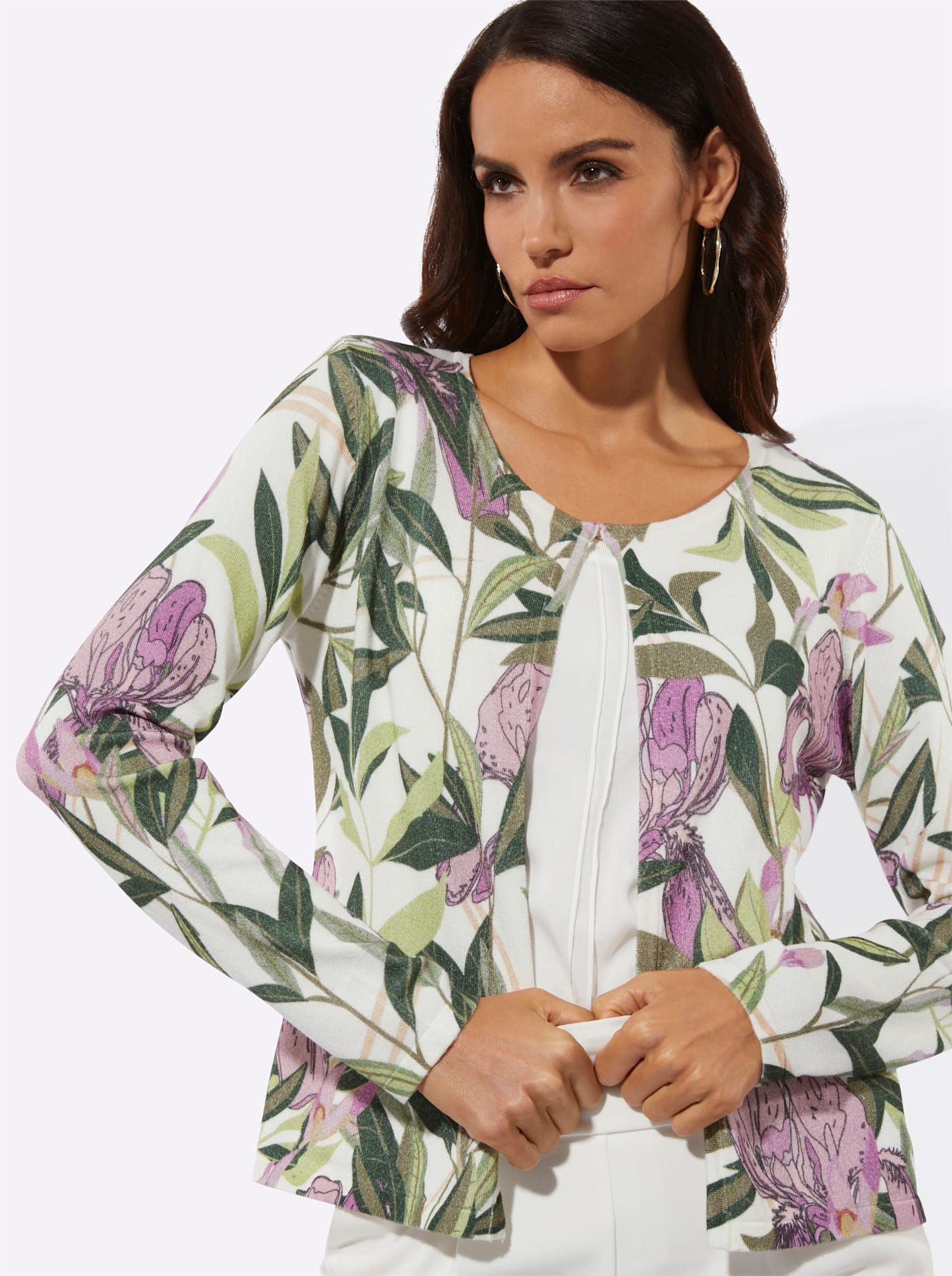 creation L Veste en tricot