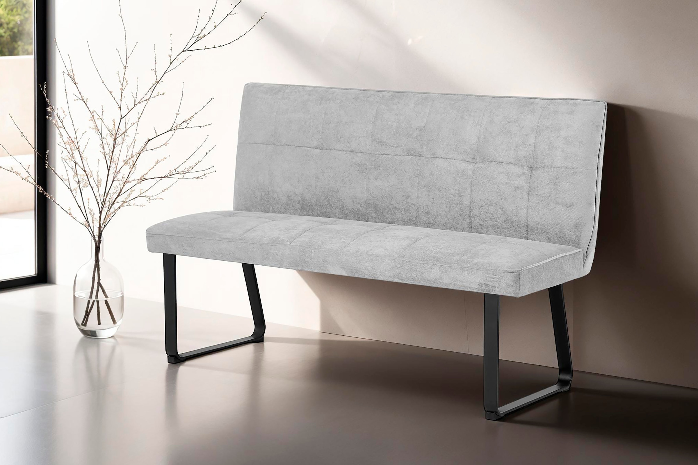 byLIVING Polsterbank »Talea« Breite 140 oder 160 cm, in verschiedenen Farben erhältlich