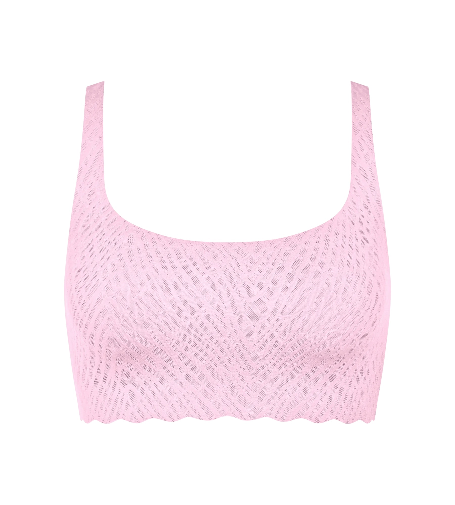 sloggi Bustier »ZERO Feel Bliss« mit herausnehmbaren, atmungsaktiven Pads und Stretch-Spitze