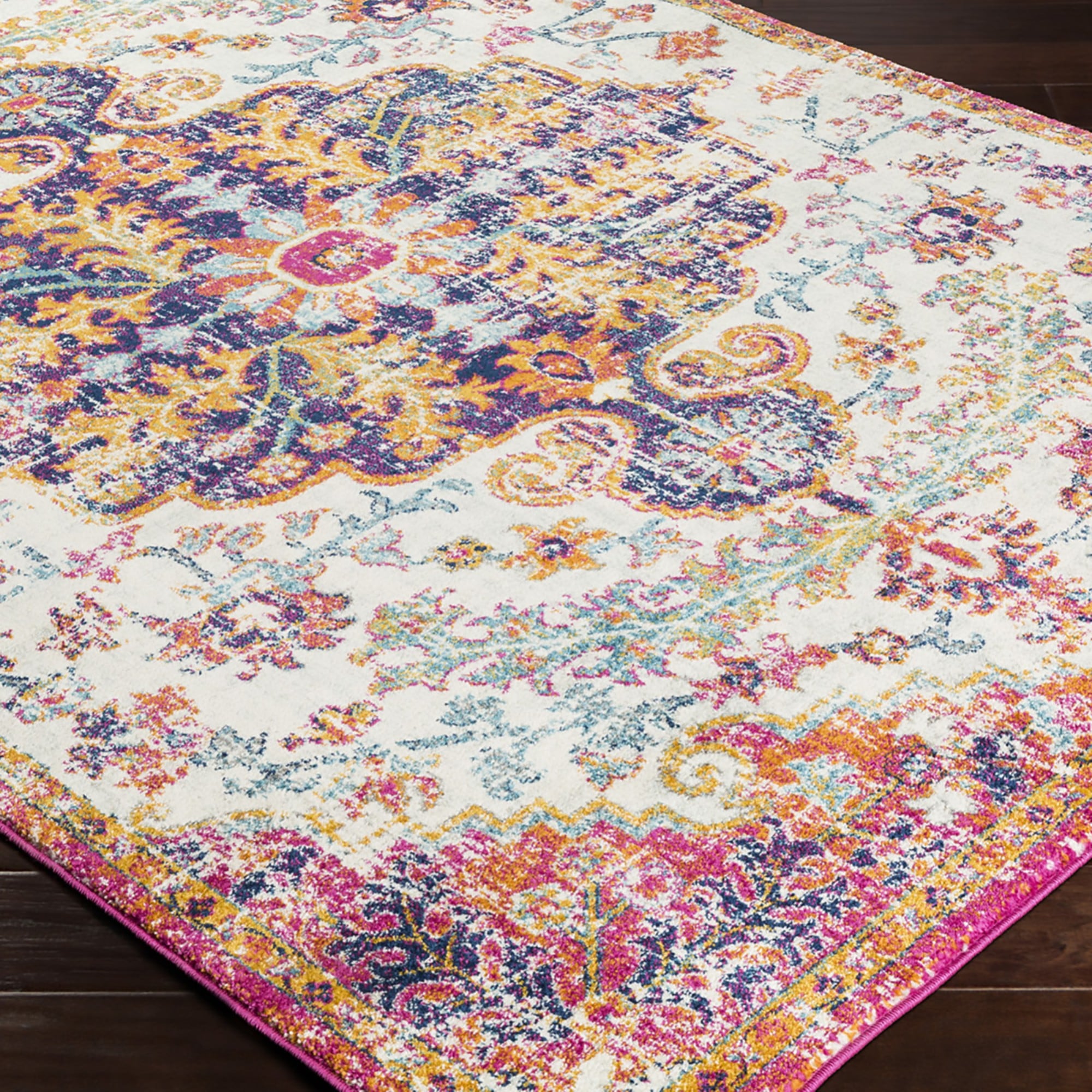 Livabliss Tapis »MUNICH« Rectangulaire 11,43 mm Höhe Tapis oriental vintage style bohème