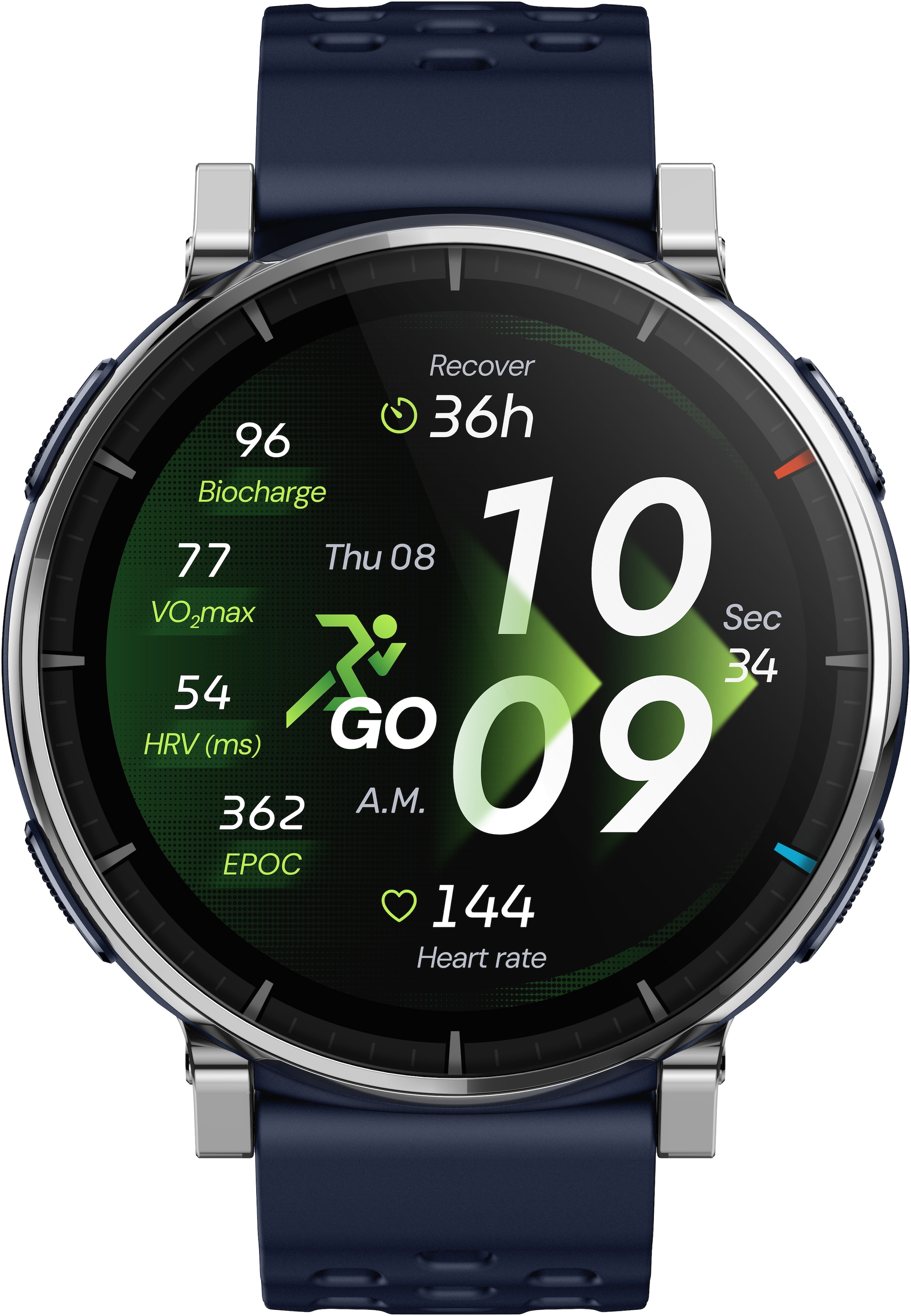 Amazfit Smartwatch »Active 3 Premium«(/ 1,32 ″) Amazfit OS