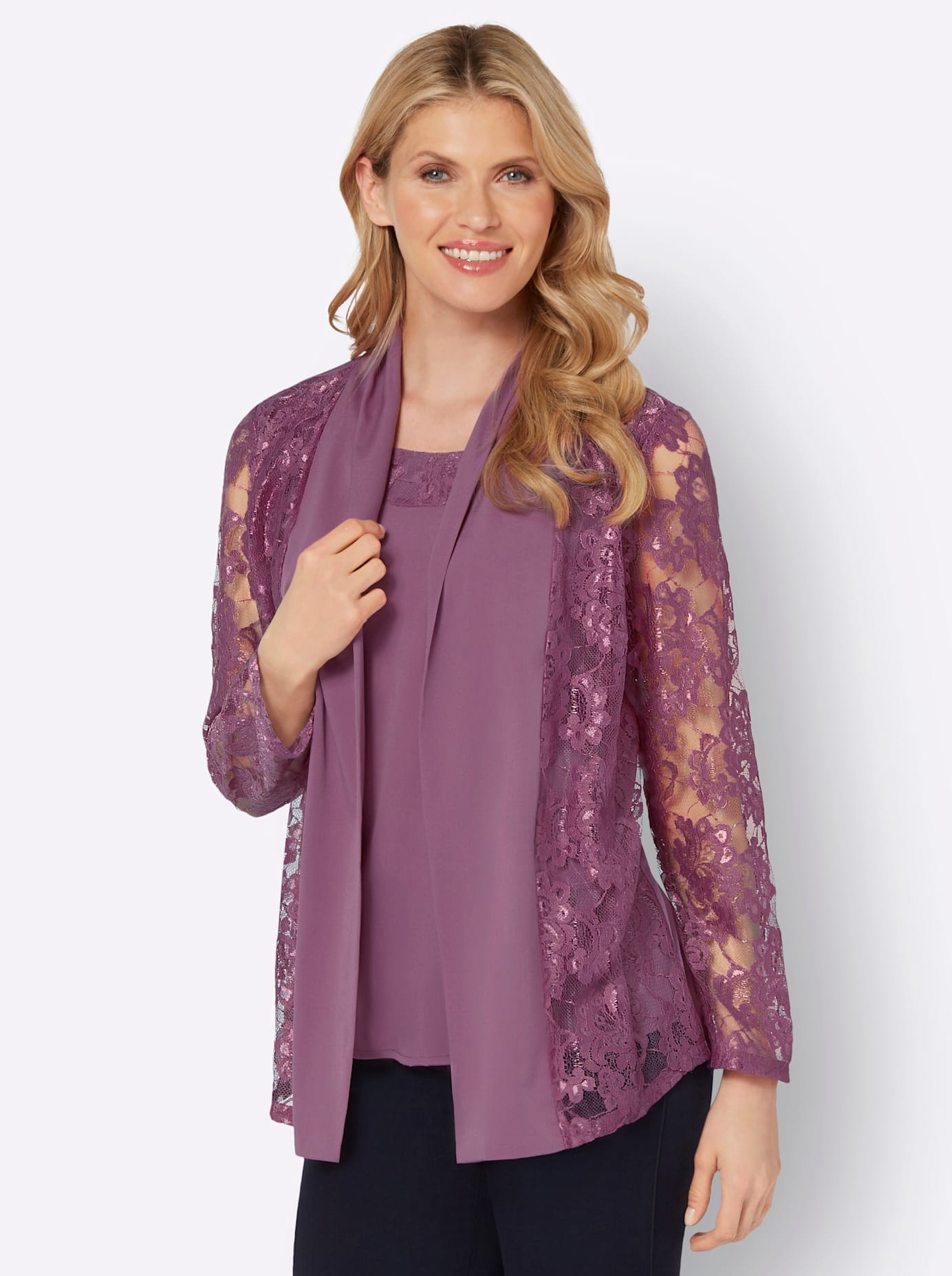 Classic Basics Blouse en dentelle