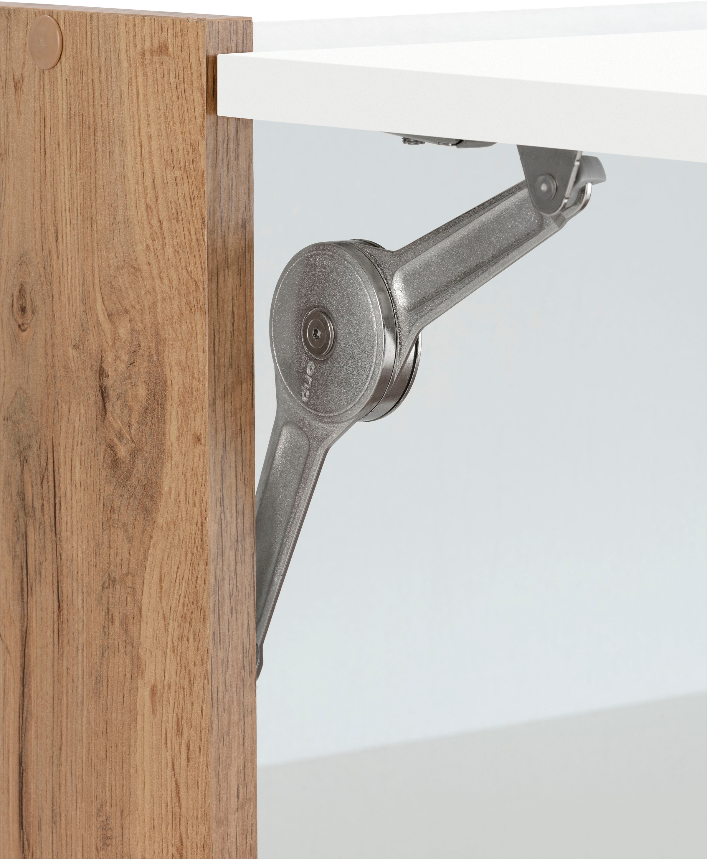 KOCHSTATION Klapphängeschrank »KS-Colmar« 100 cm, mit Metallgriff, für viel Stauraum