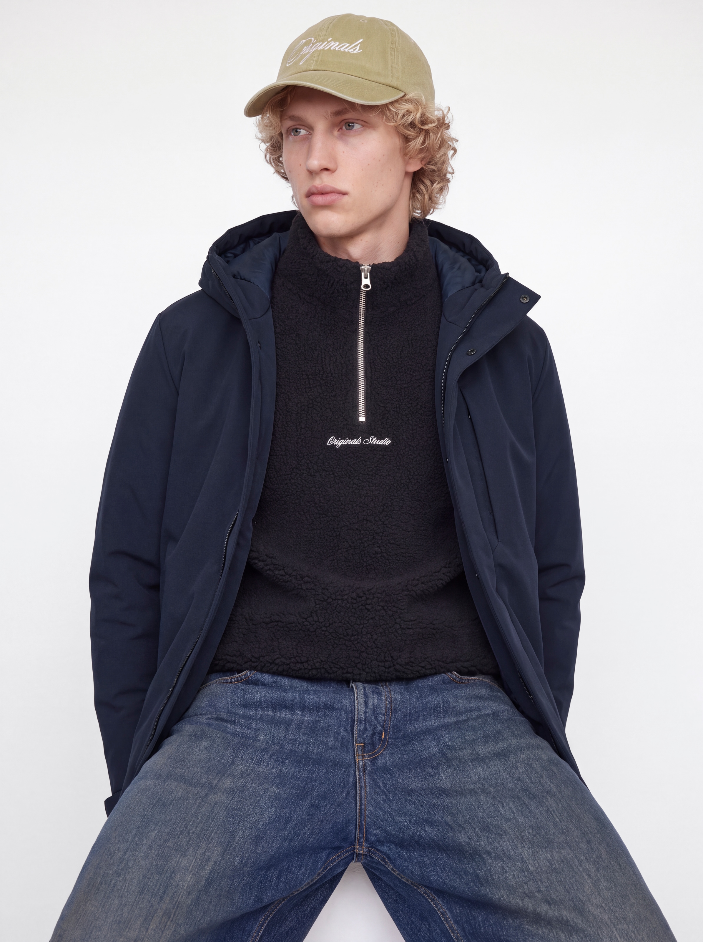 Jack & Jones Kurzjacke »JJEKEEN JACKET AW26 SN« mit Kapuze Kunstfaser, regular fit