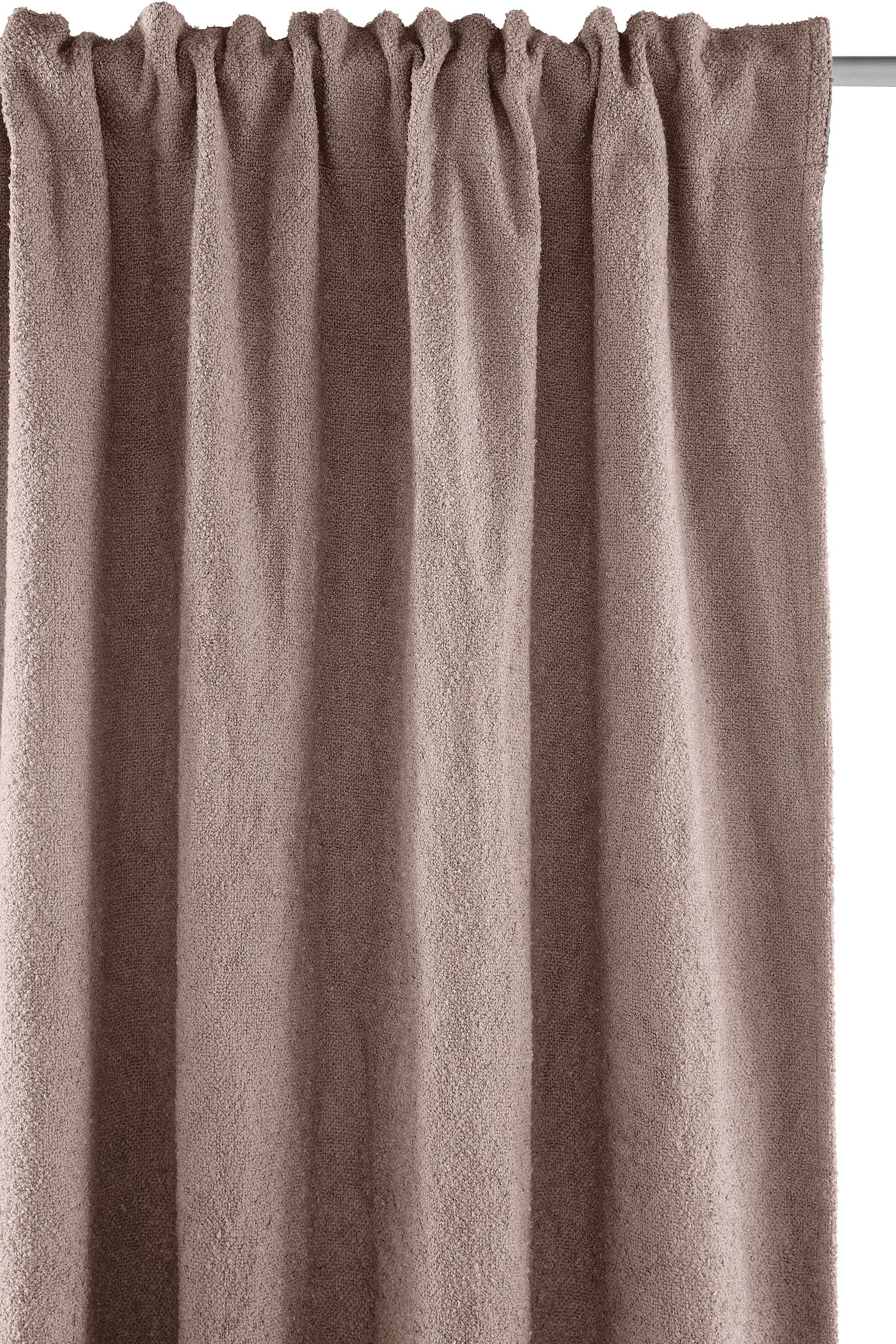 homsy by Ana Johnson Verdunkelungsvorhang »Bouclea« premium, verdunkelnd, hochwertig, modern, Wohn-/Schlafzimmer, Bouclé