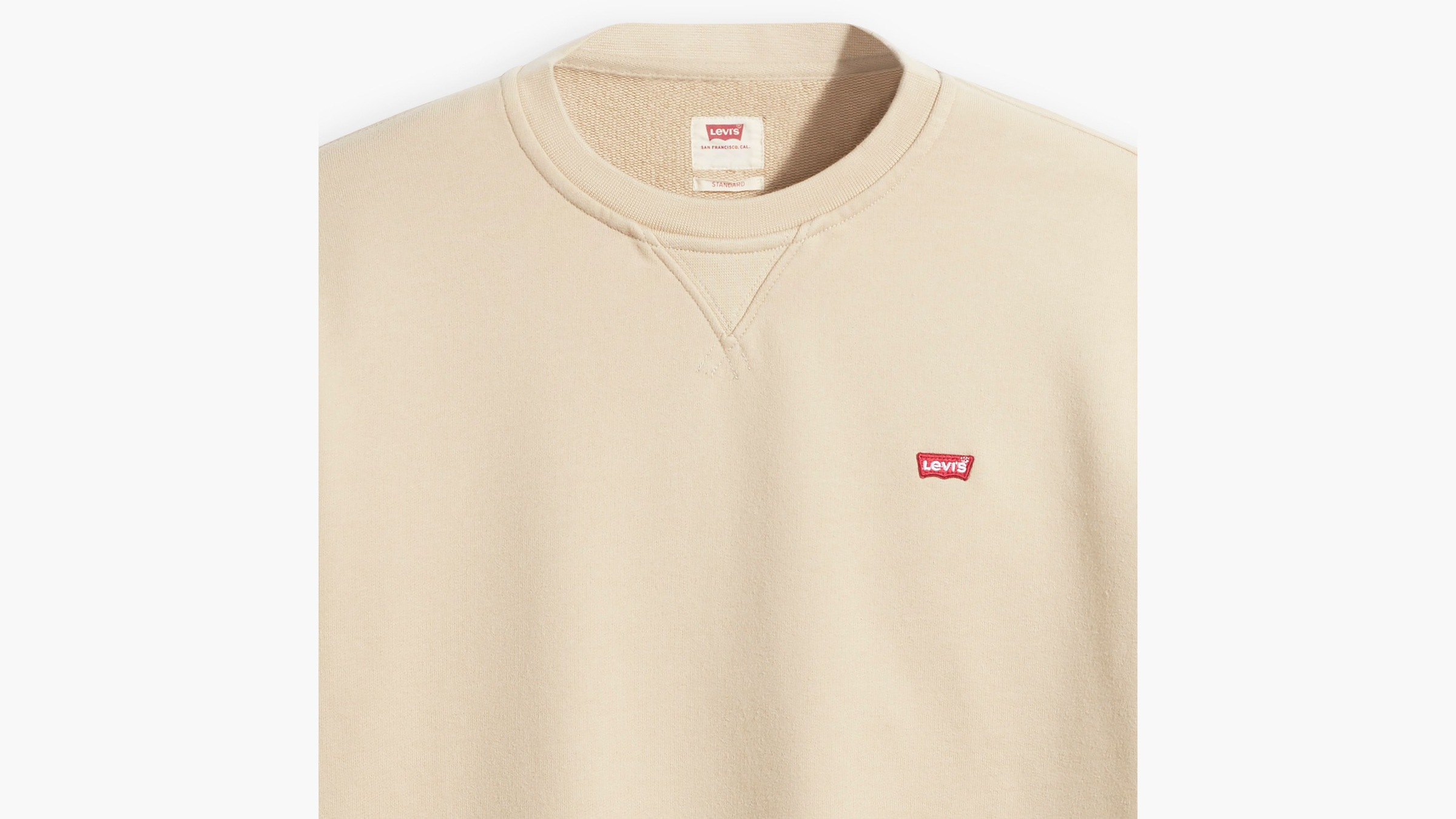 Levi's® Sweatshirt »SWEATSHIRT NEW ORIGINAL CREW«, Innen weich angeraut
