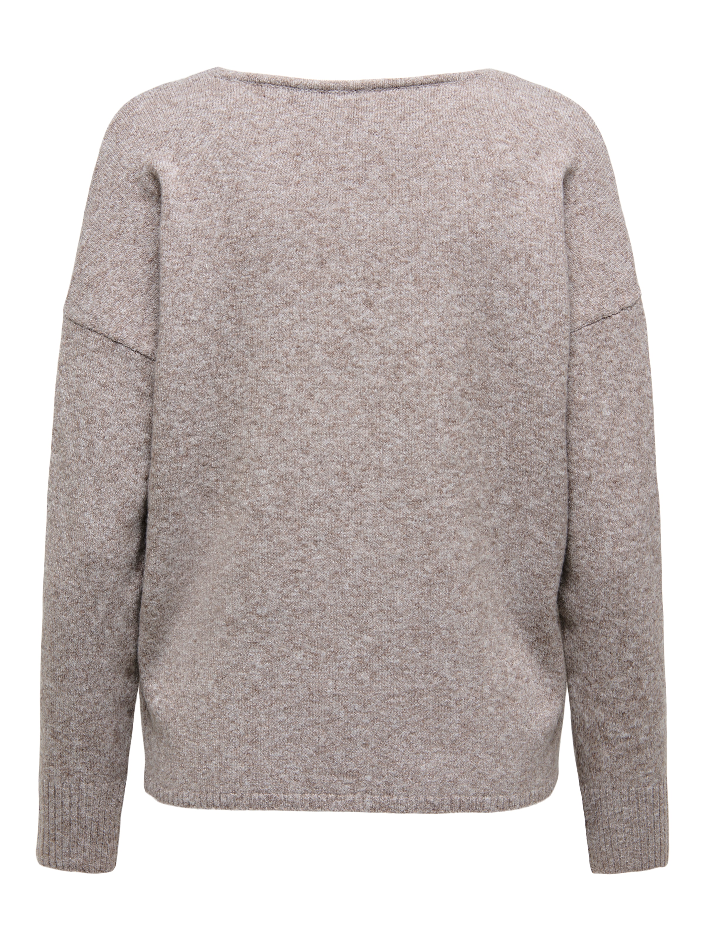 ONLY V-Ausschnitt-Pullover »ONLRICA LIFE L/S V-NECK PULLO KNT NOOS« Materialmix, regular fit