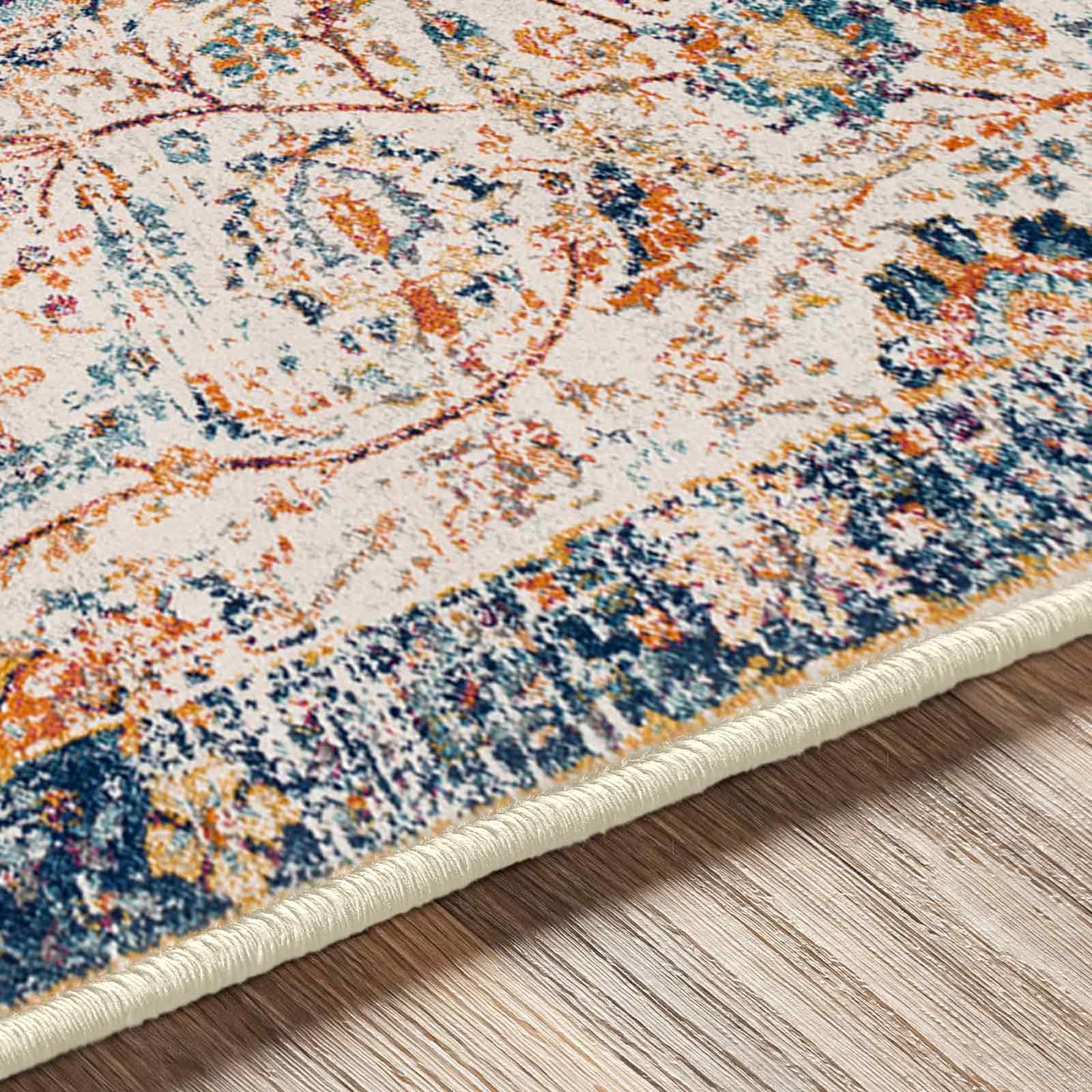 Livabliss Tapis »NASHUA« Rectangulaire 11,43 mm Höhe tapis vintage orientale style bohème