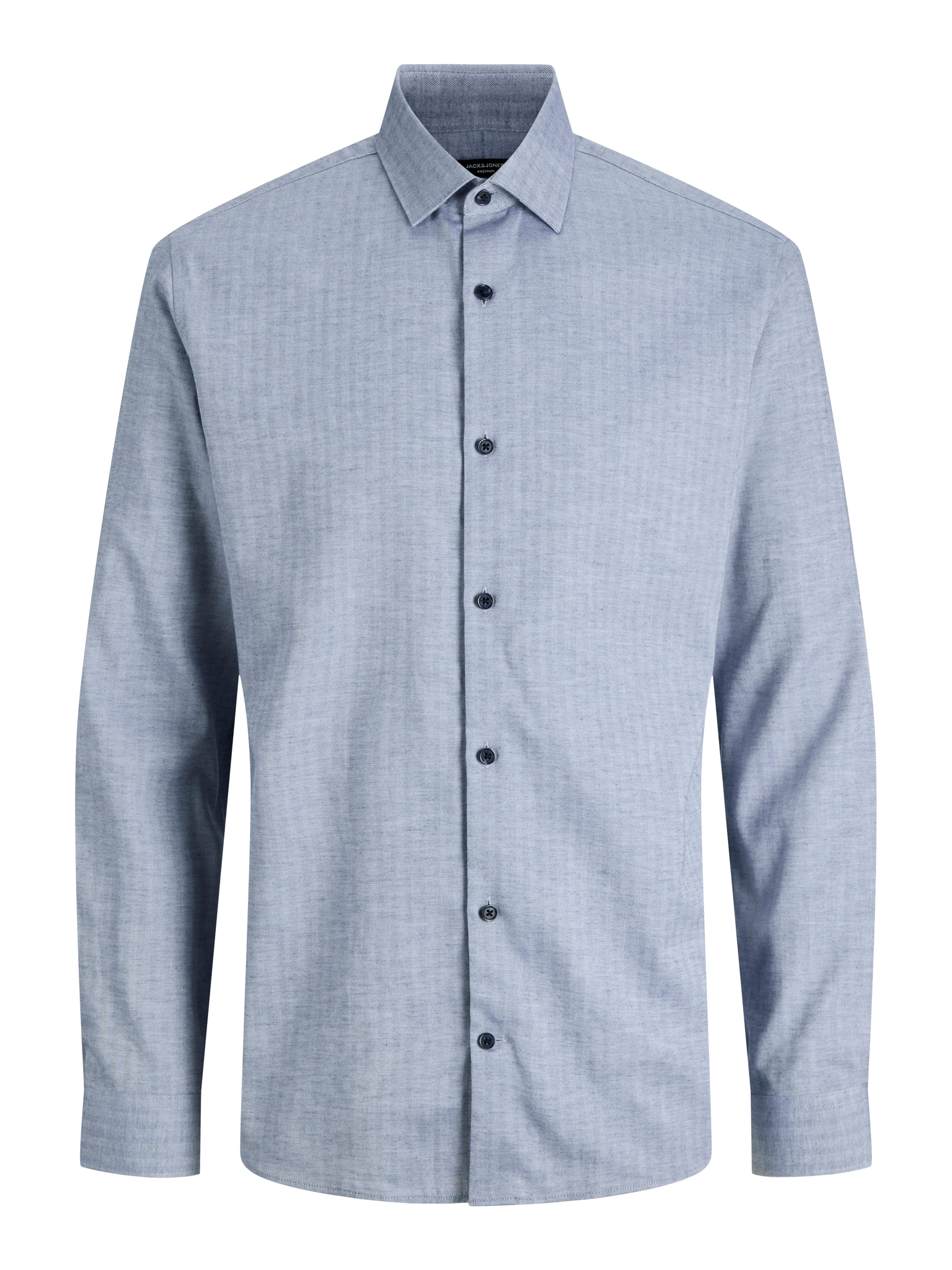 Jack & Jones Langarmhemd »JPRBLAPARKER MELANGE L/S SHIRT BF«