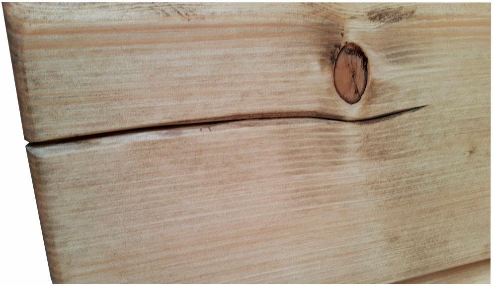 Home affaire Schlafzimmer-Set »Ultima, 3-tlg., Bettgestell & 2 Nachttische aus massivem Fichtenholz« Liegefläche 180x200cm, Belastbarkeit je Seite bis zu 200kg, 