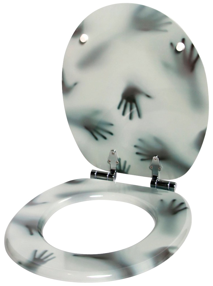 Sanilo Siège de WC »Shadow Hands« mit Absenkautomatik